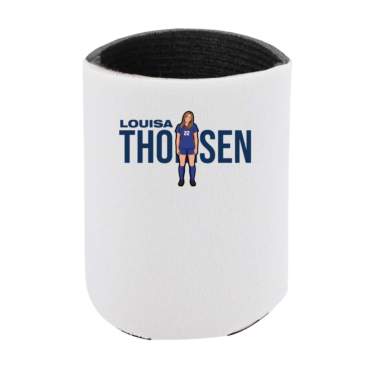 Can Holder — Player Name in White