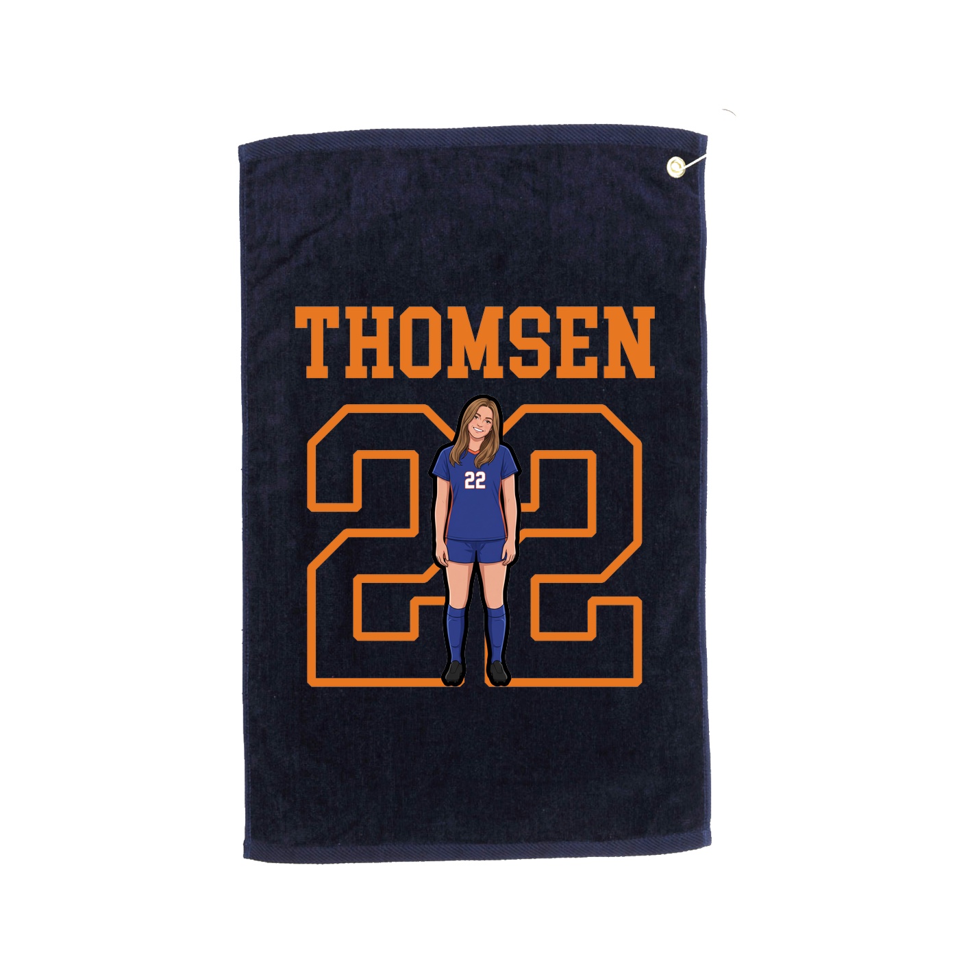 Golf Towel — Shirsey in Navy