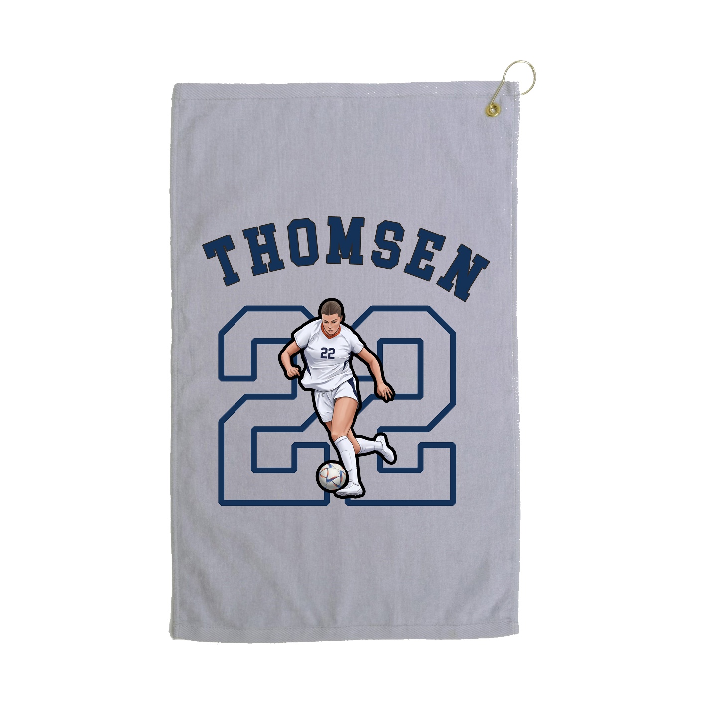 Golf Towel — Shirsey Arch in Grey