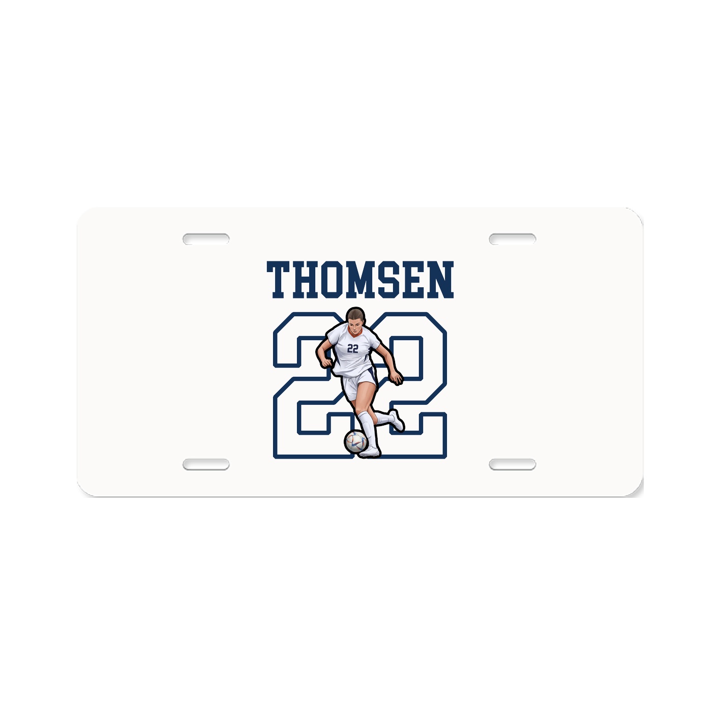 License Plate — Shirsey in Classic