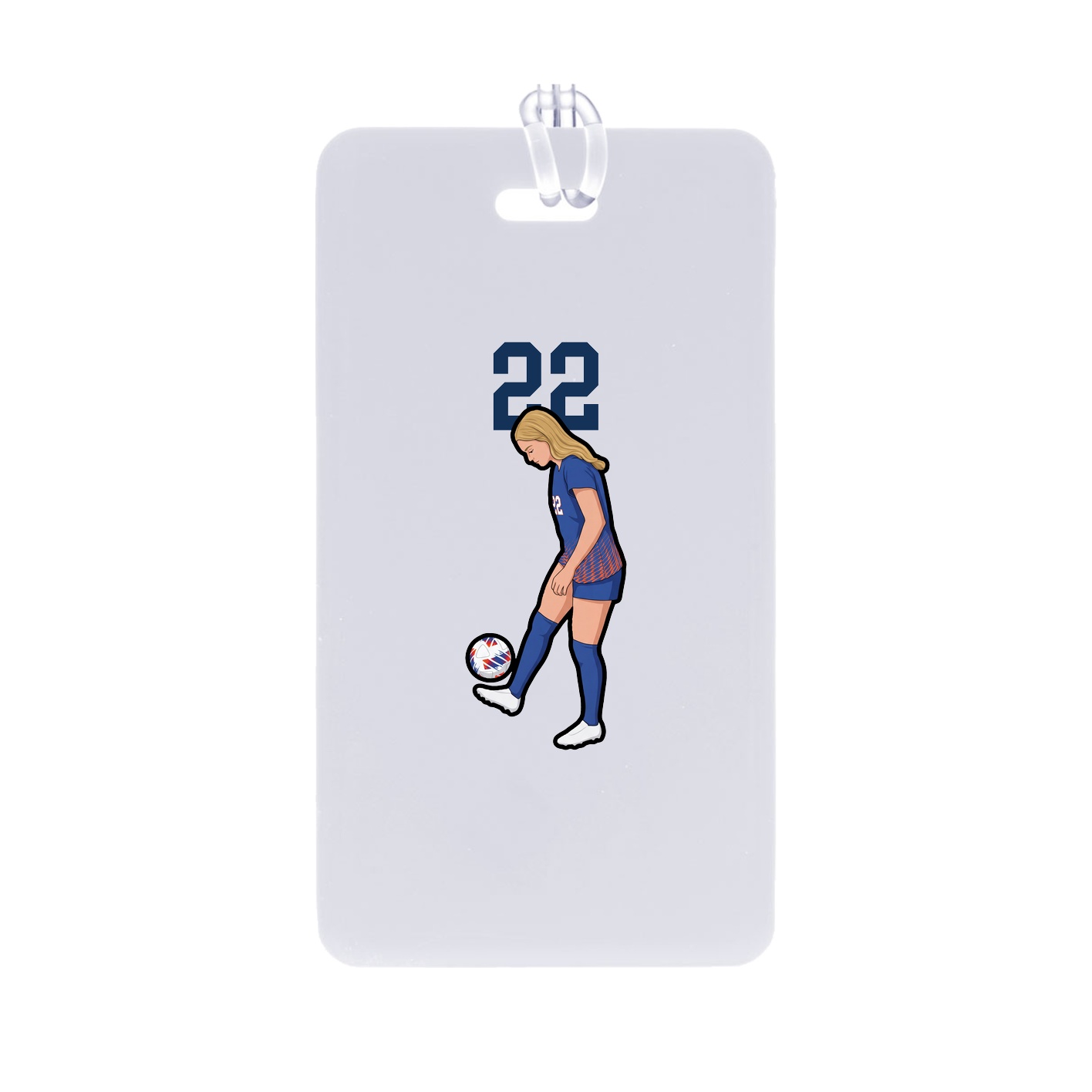 Bag Tag — Number Top in Classic