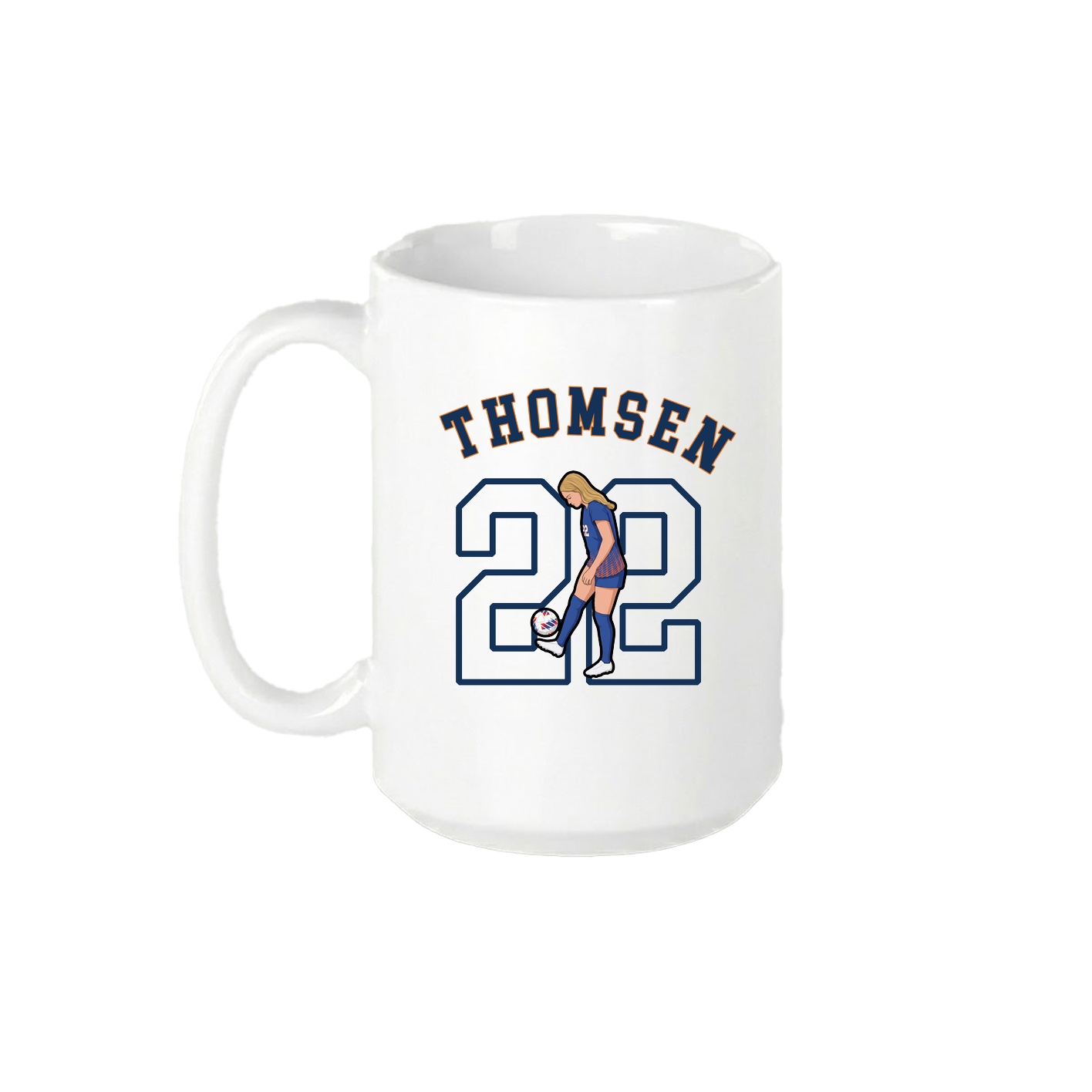 15oz Coffee Mug — Shirsey Arch in White
