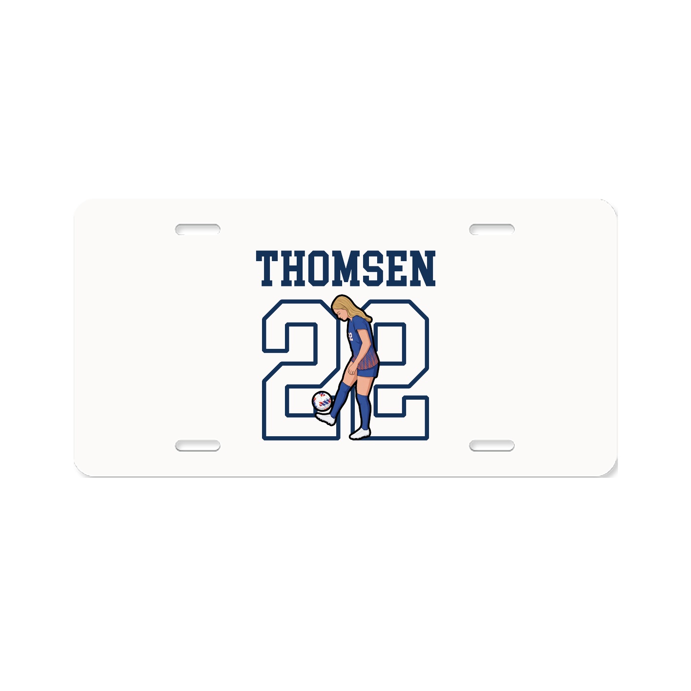 License Plate — Shirsey in Classic