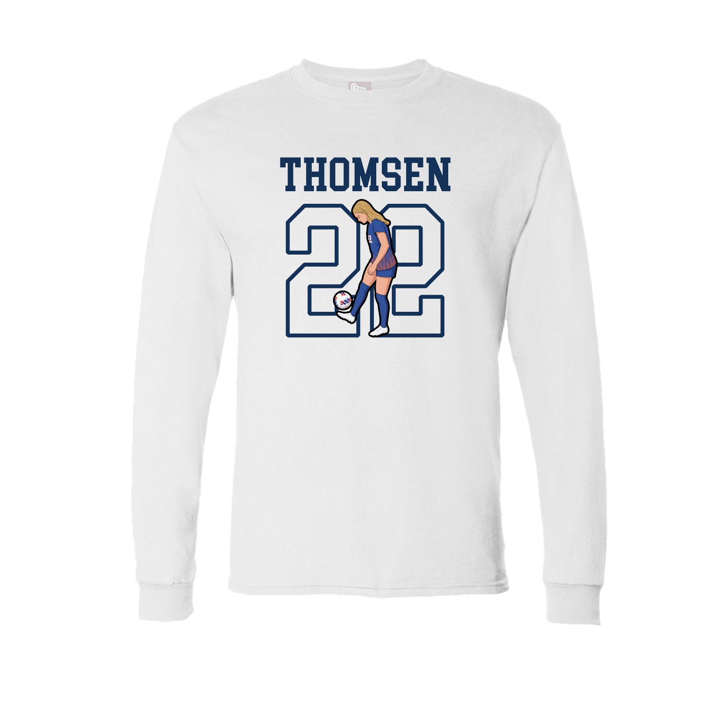 Long Sleeve Tee — Shirsey in White