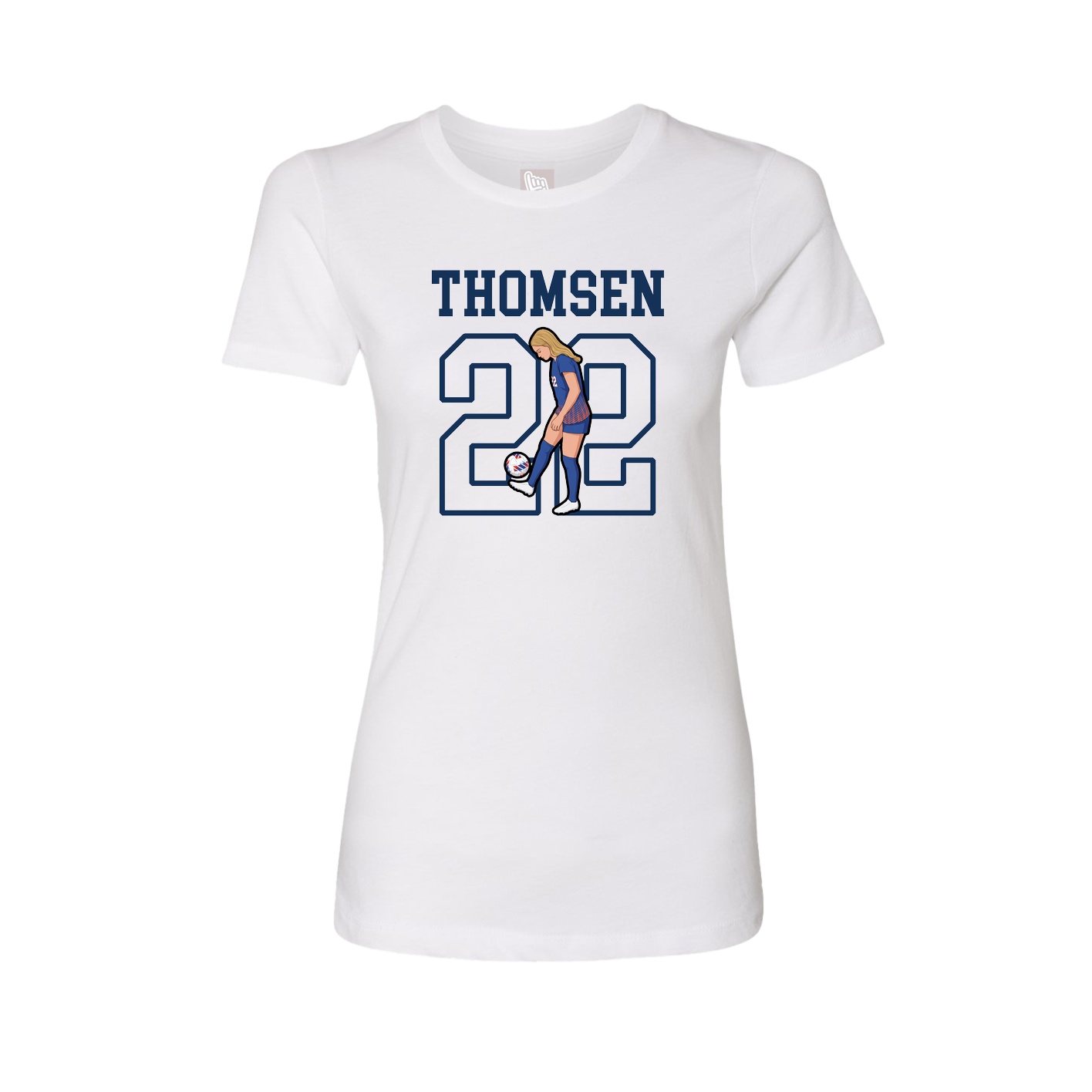 Fitted Women's Tee — Shirsey in White