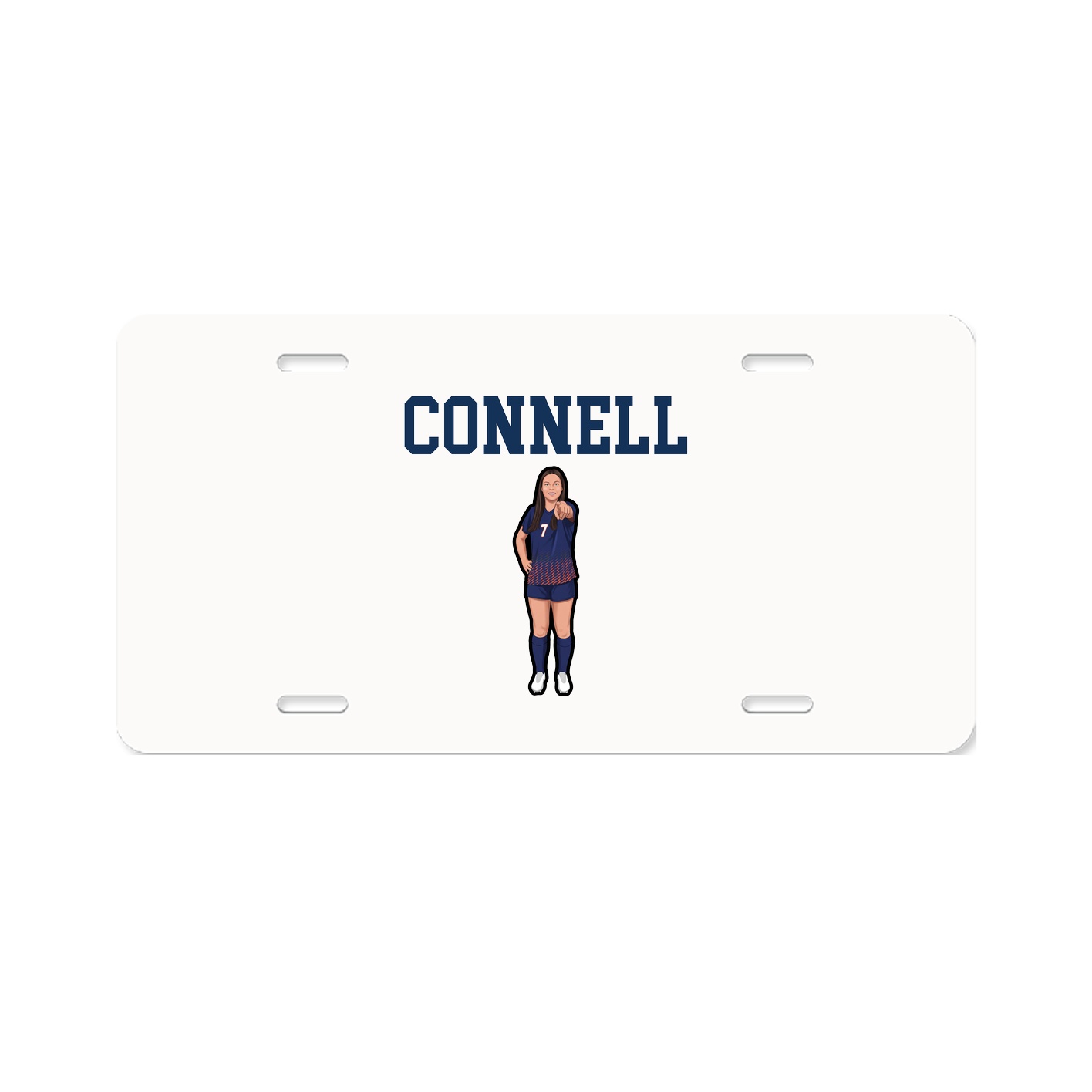 License Plate — Shirsey in Classic