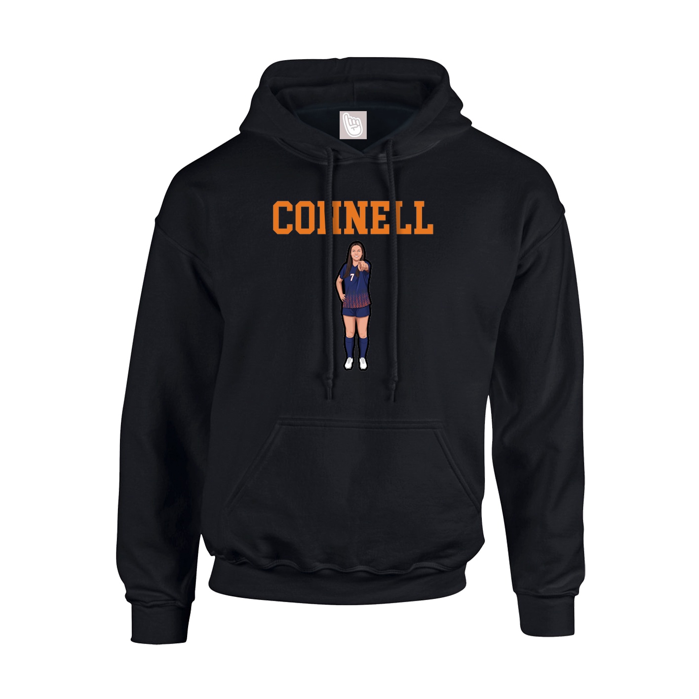 Youth Hoodie — Shirsey in Black