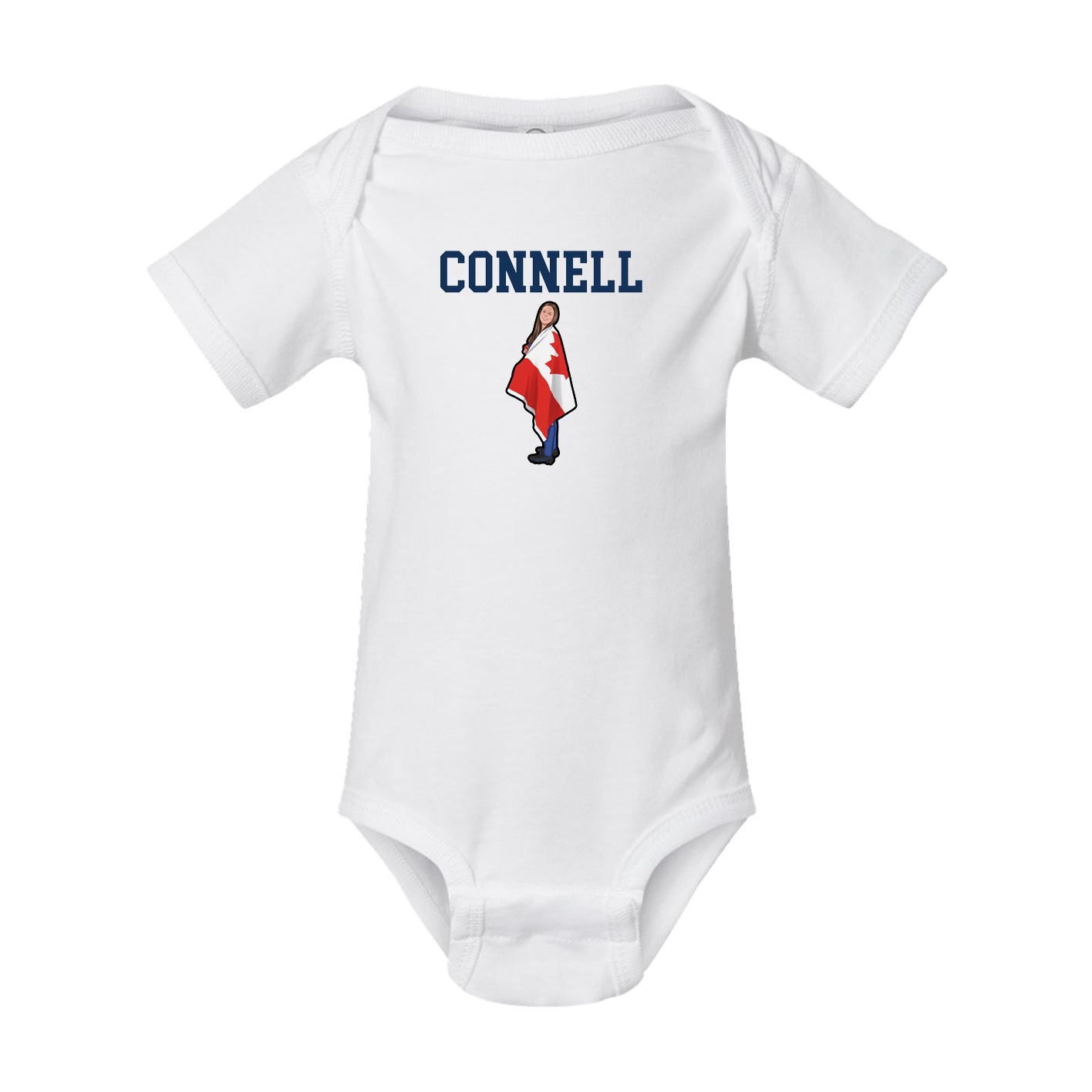 Baby Onesie — Shirsey in White