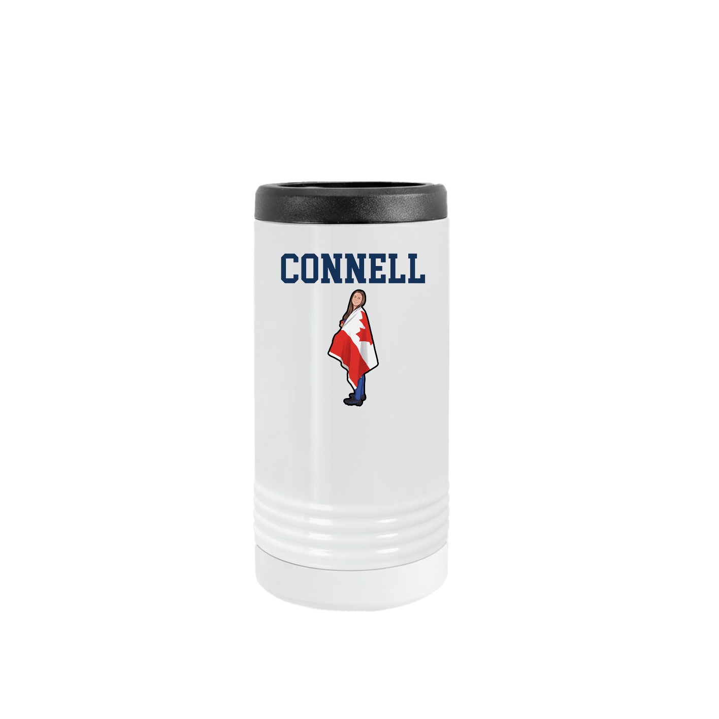 Slim Beverage Holder — Shirsey in White