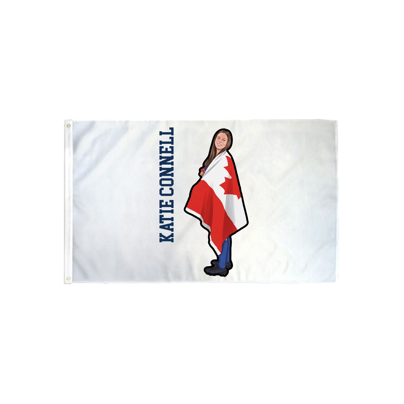 3x5 Flag — Name Vertical in Classic