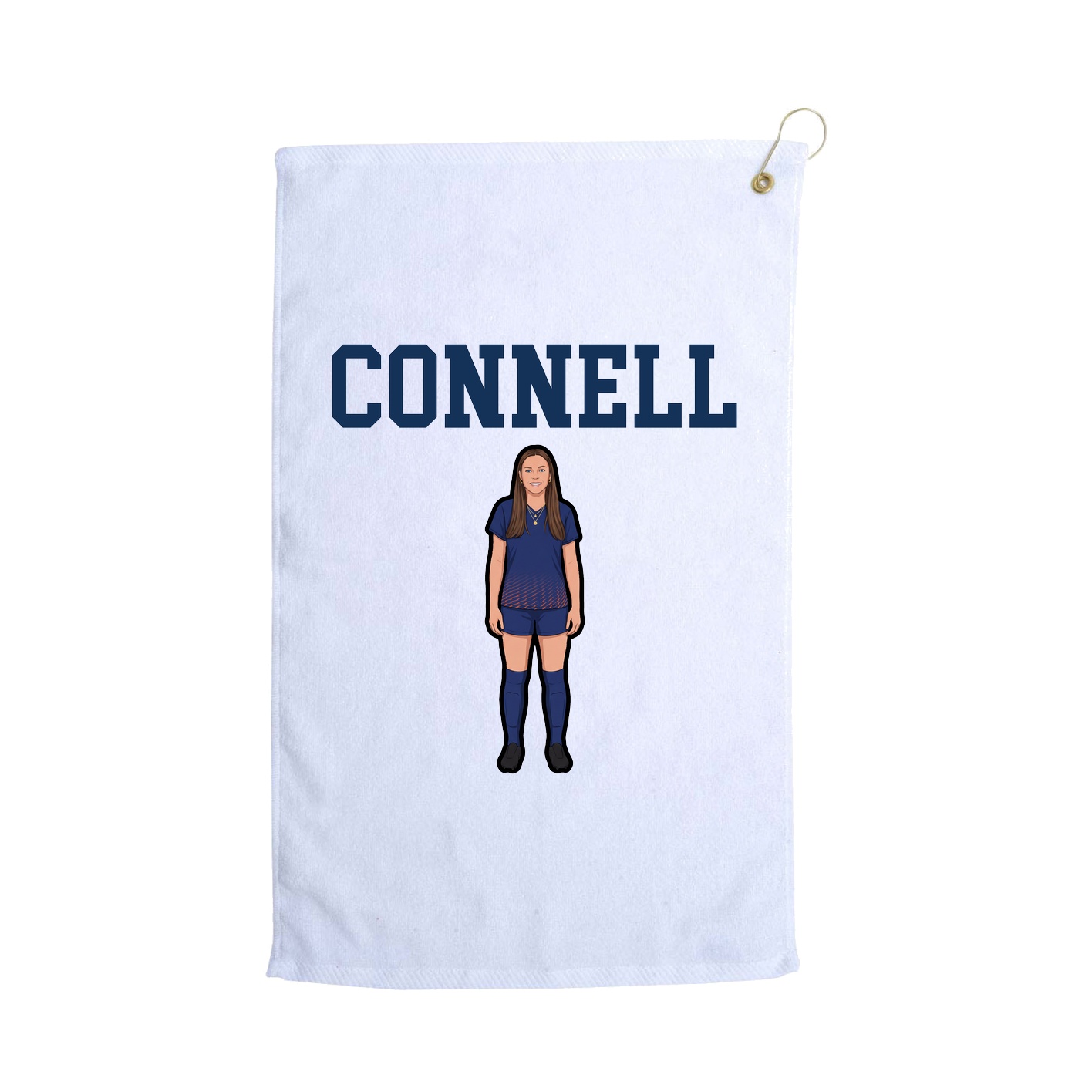 Golf Towel — Shirsey in White