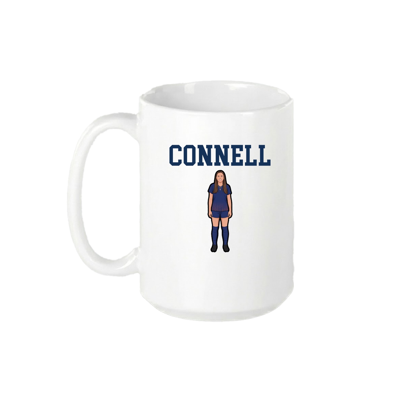 15oz Coffee Mug — Shirsey in White