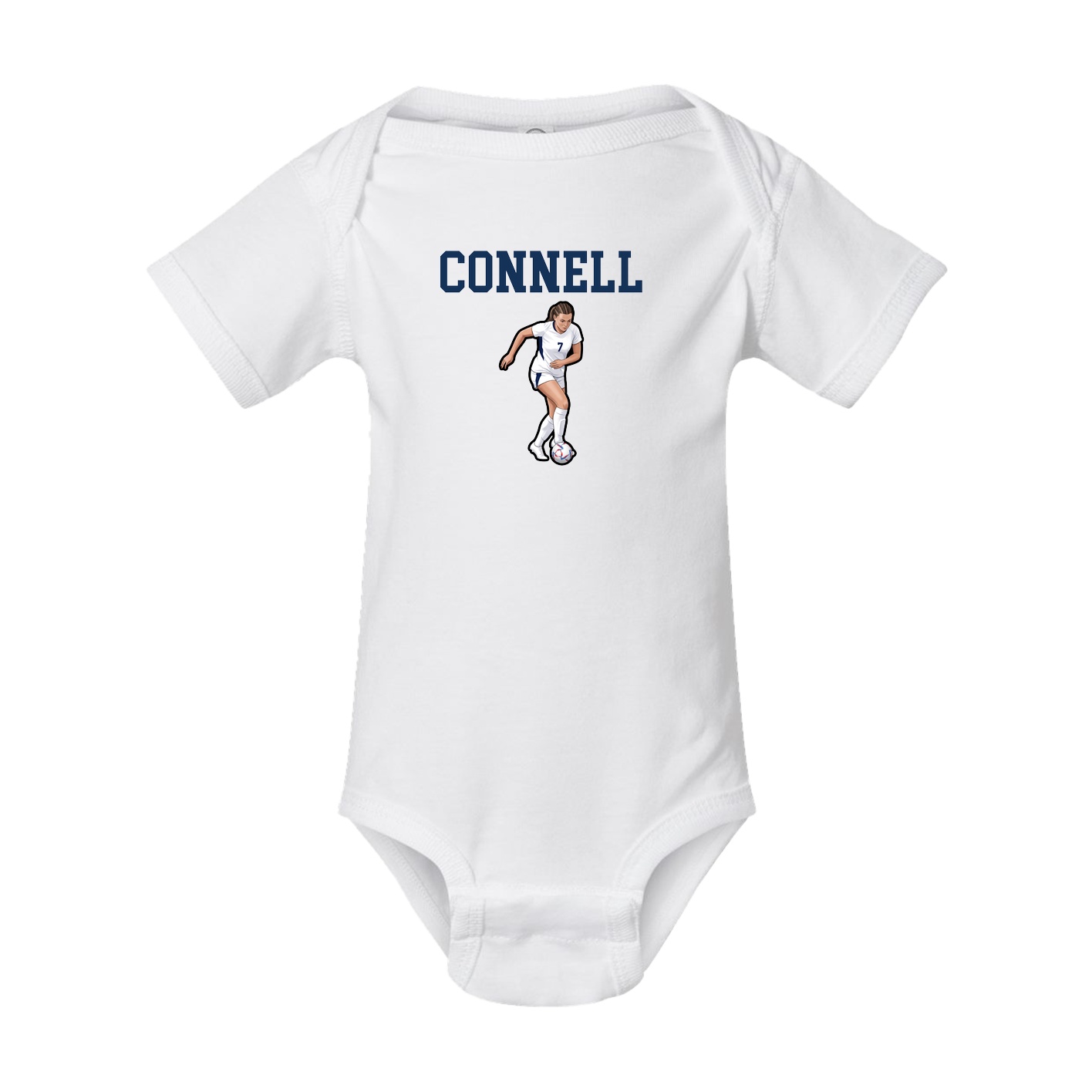 Baby Onesie — Shirsey in White