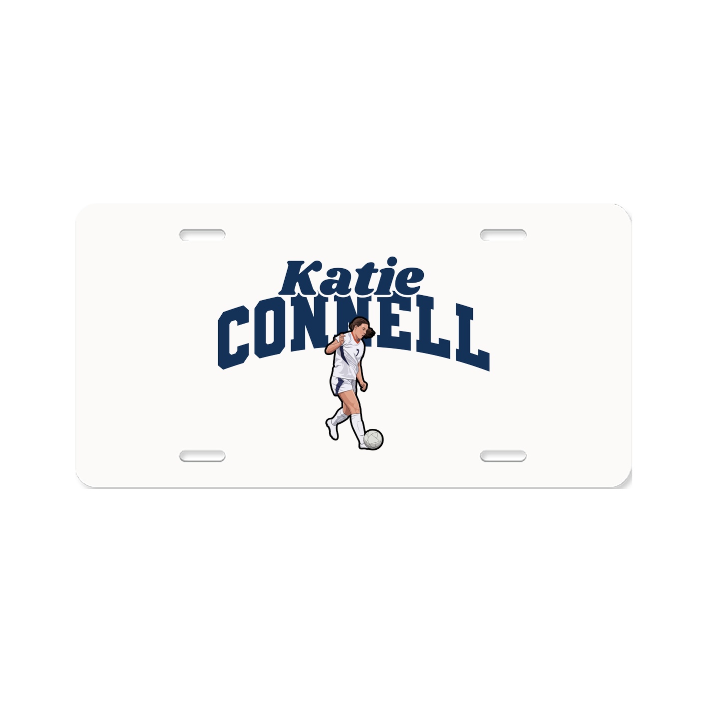 License Plate — Signature Arch in Classic