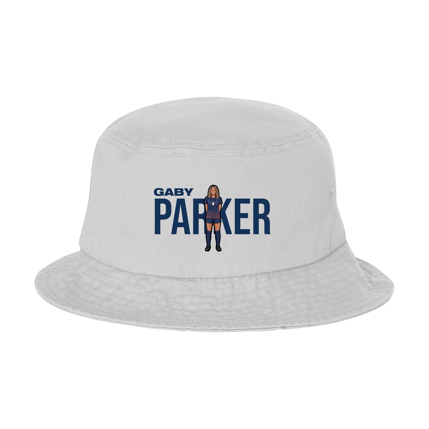 Bucket Cap — Player Name in White
