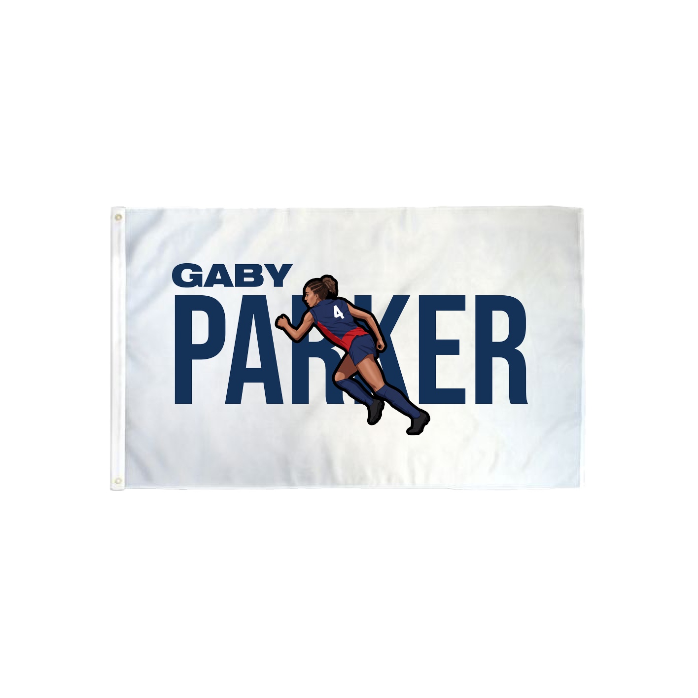 3x5 Flag — Player Name in Classic