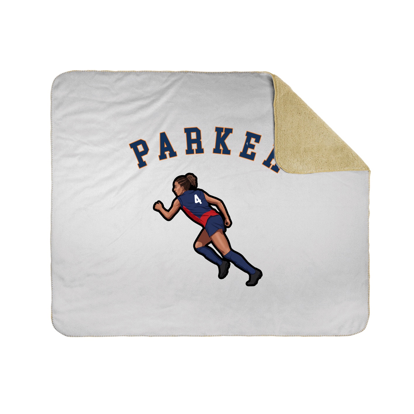 Throw Blanket — Shirsey Arch in White