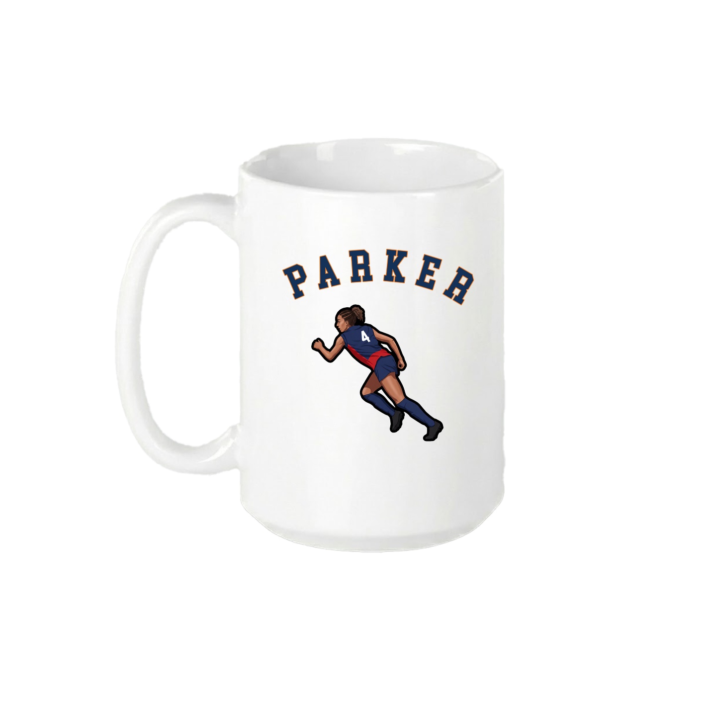 15oz Coffee Mug — Shirsey Arch in White