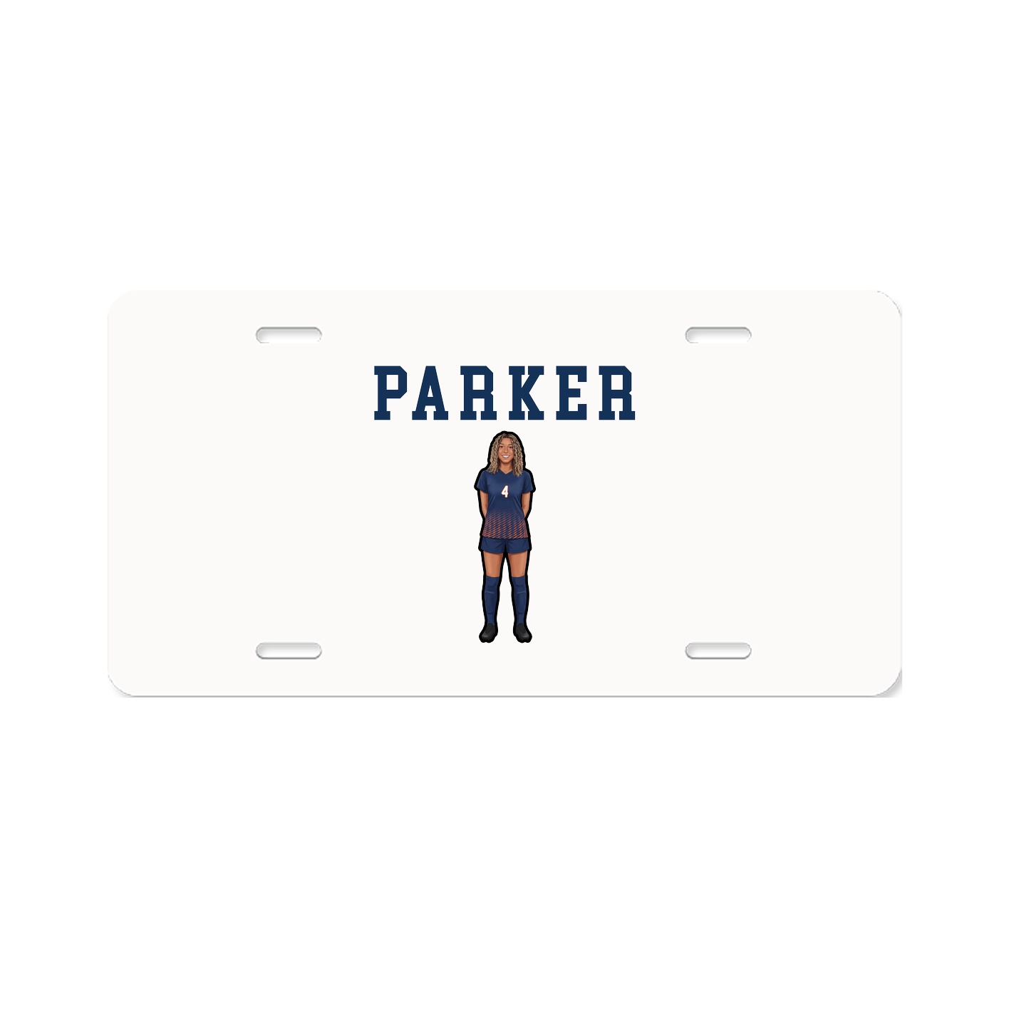 License Plate — Shirsey in Classic
