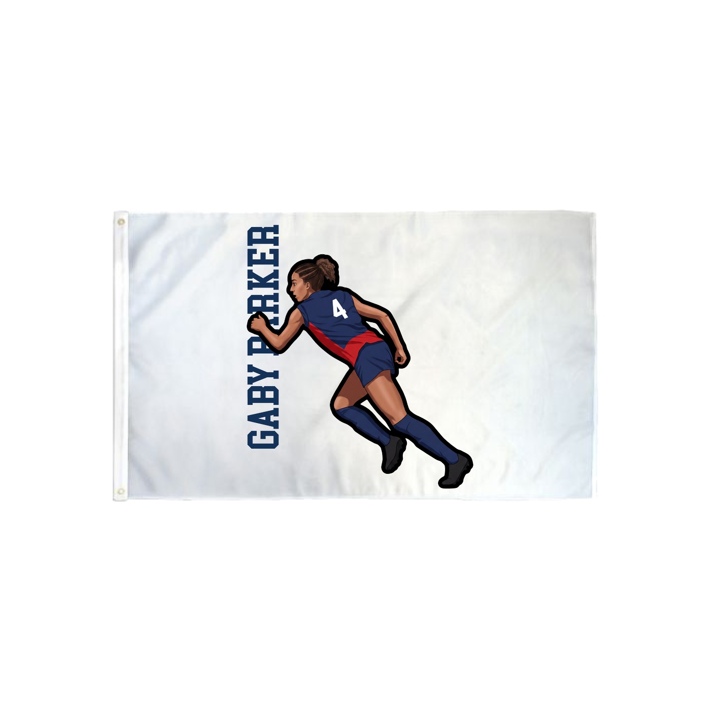 3x5 Flag — Name Vertical in Classic