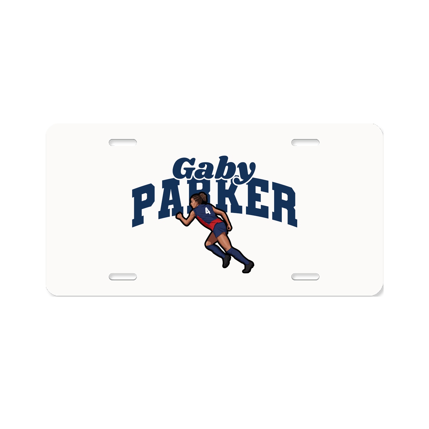 License Plate — Signature Arch in Classic