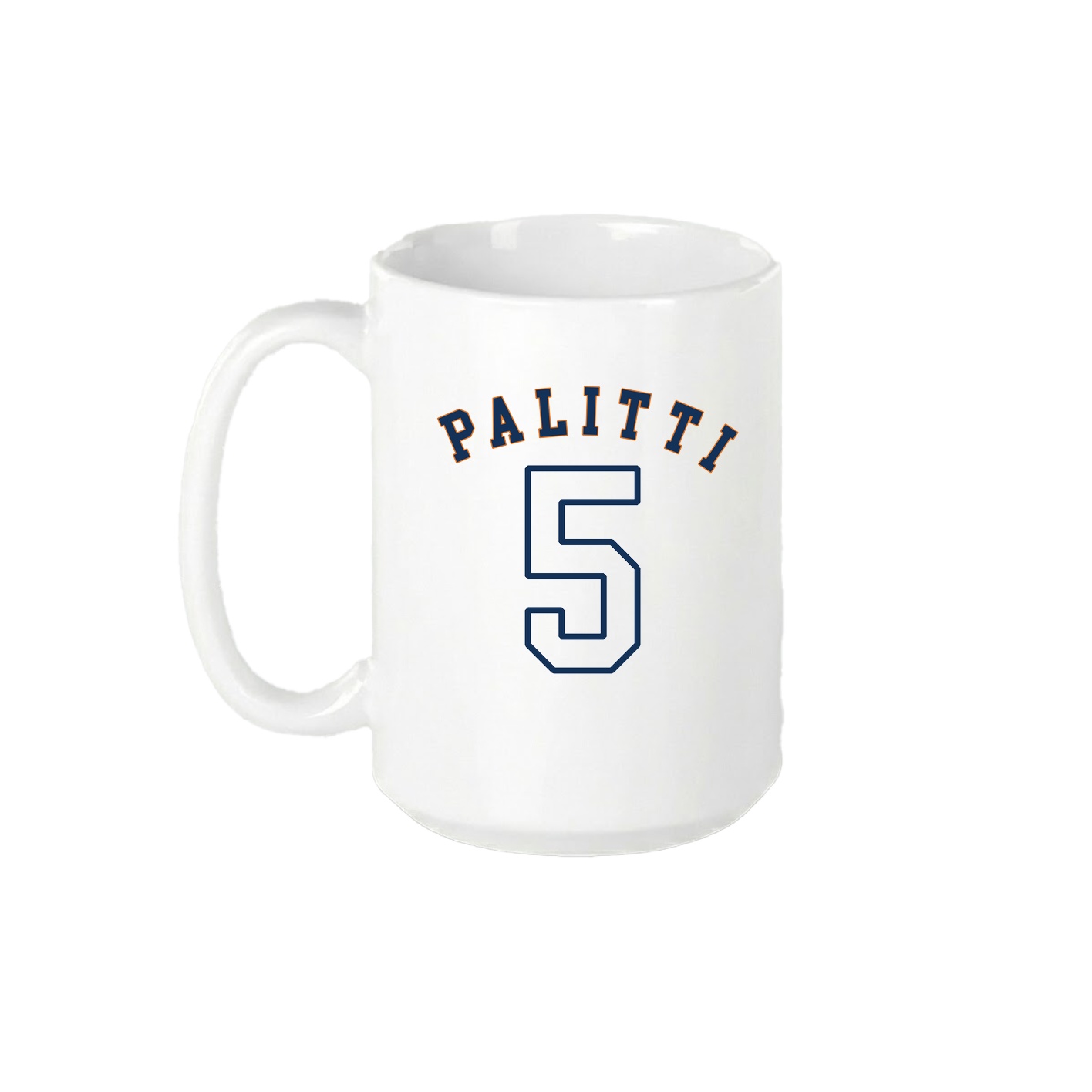 15oz Coffee Mug — Shirsey Arch in White