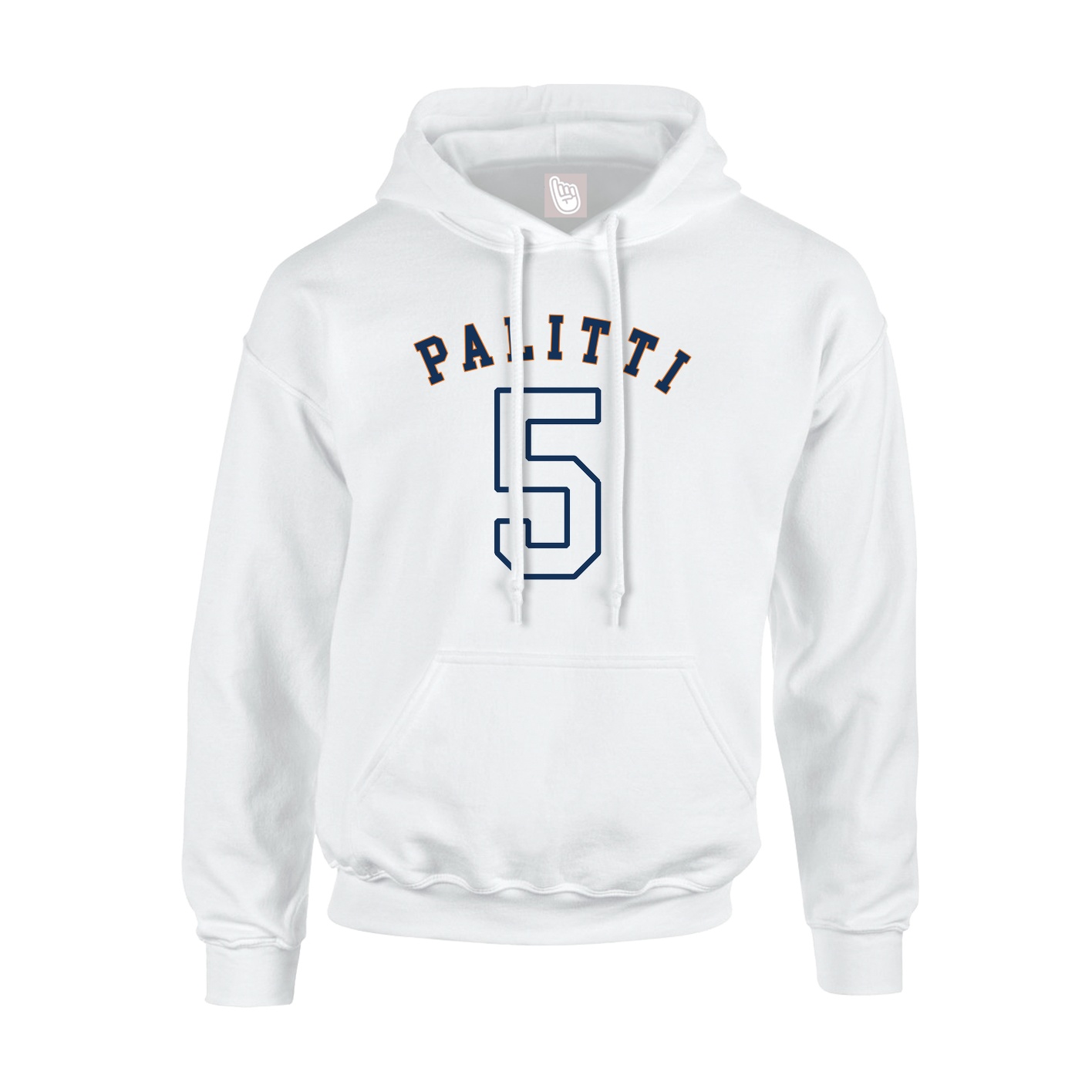 Hoodie — Shirsey Arch in White