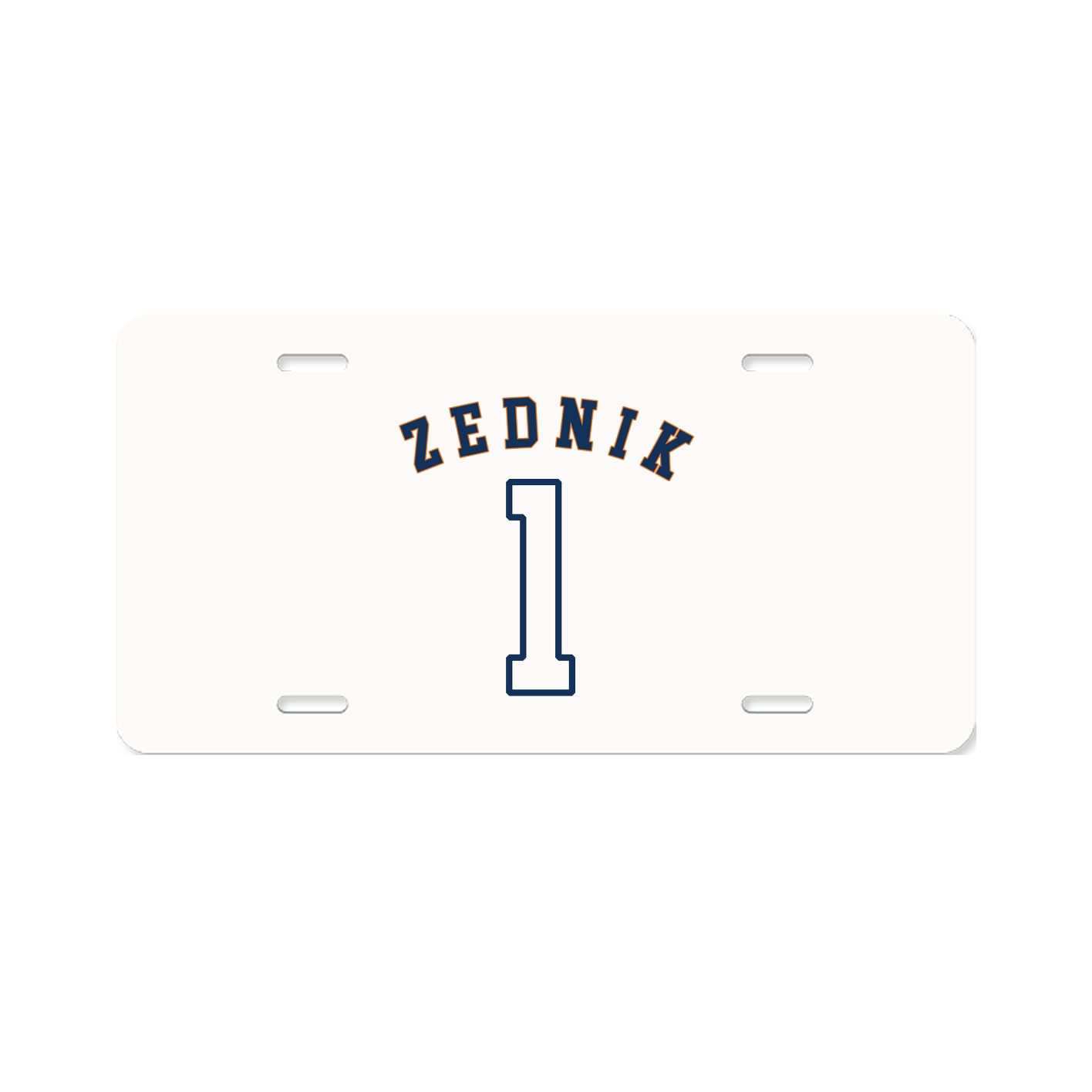 License Plate — Shirsey Arch in Classic