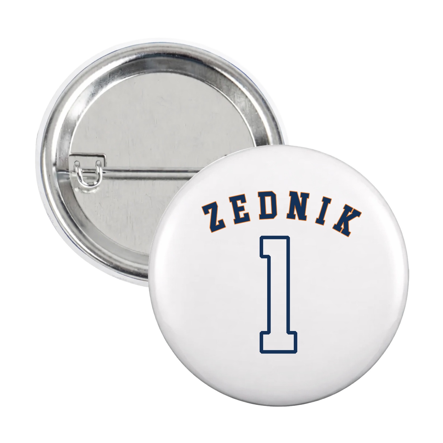 Game Day Button — Shirsey Arch in White