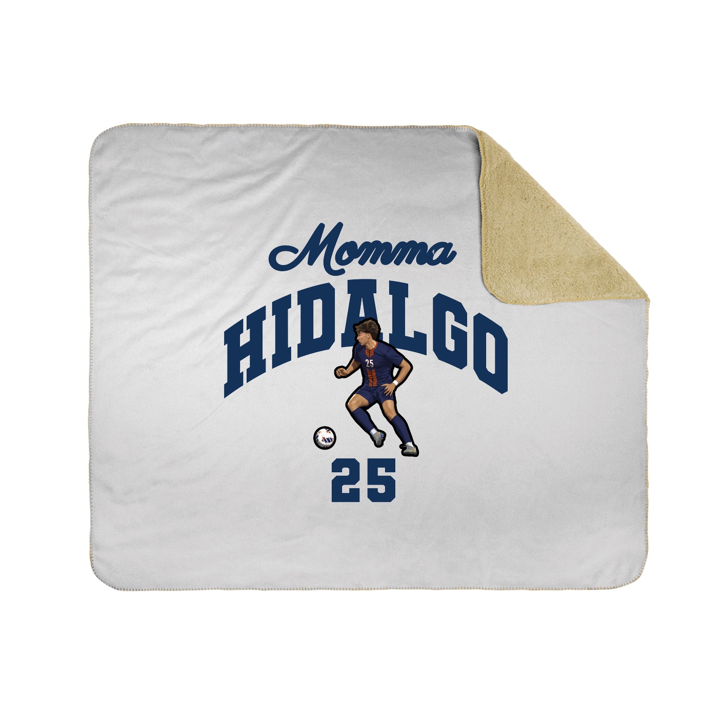 Throw Blanket — Mothers Day Arch in White