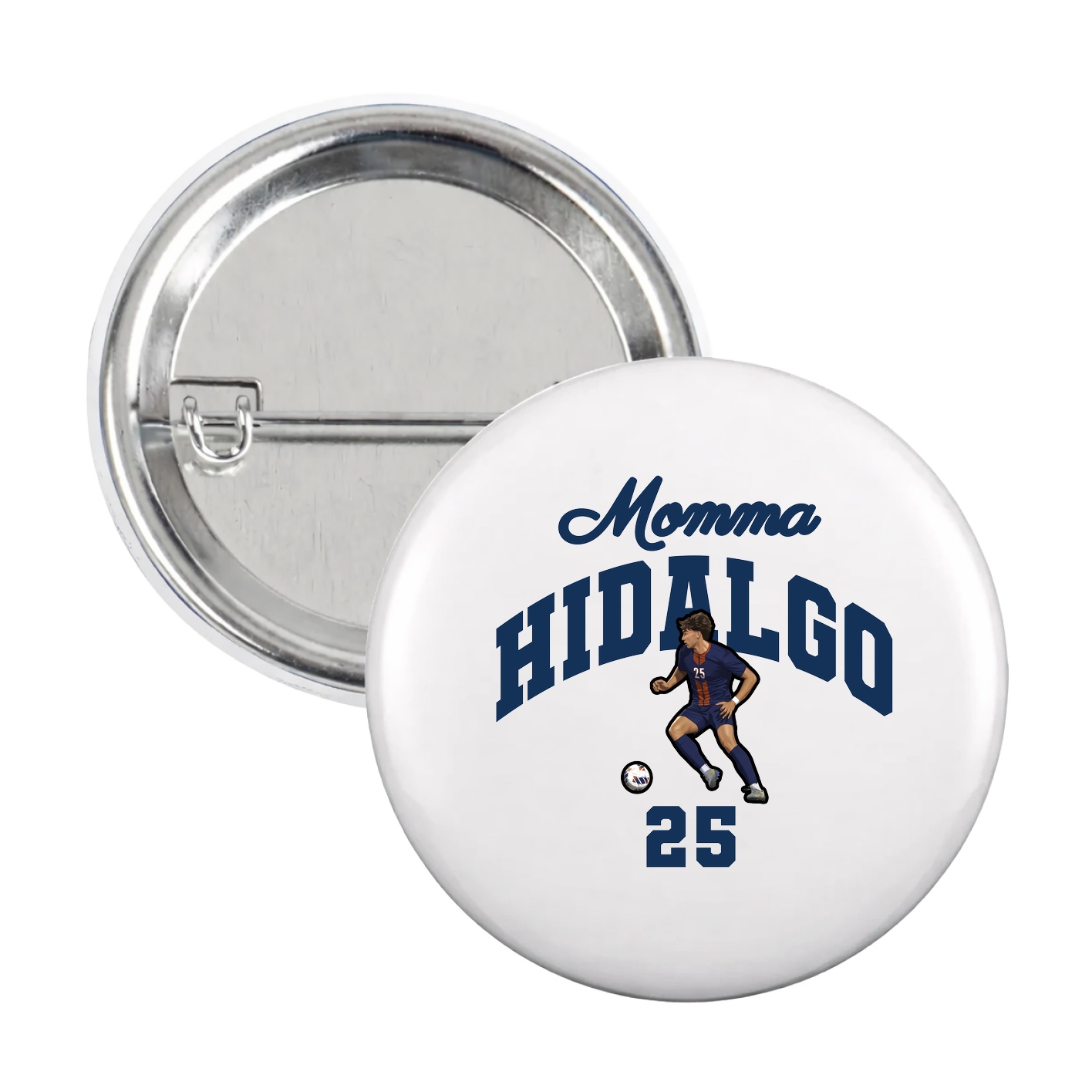 Game Day Button — Mothers Day Arch in White
