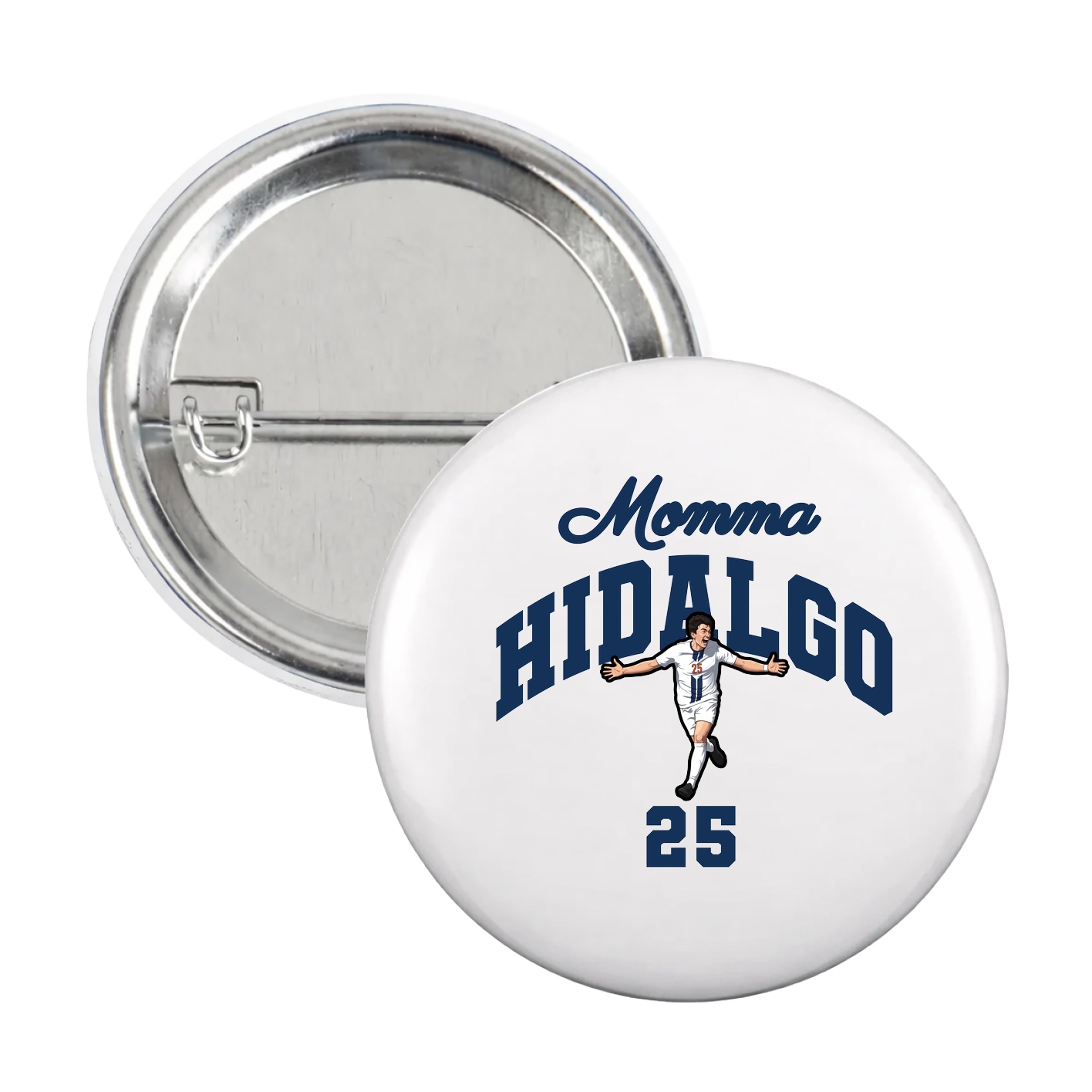 Game Day Button — Mothers Day Arch in White