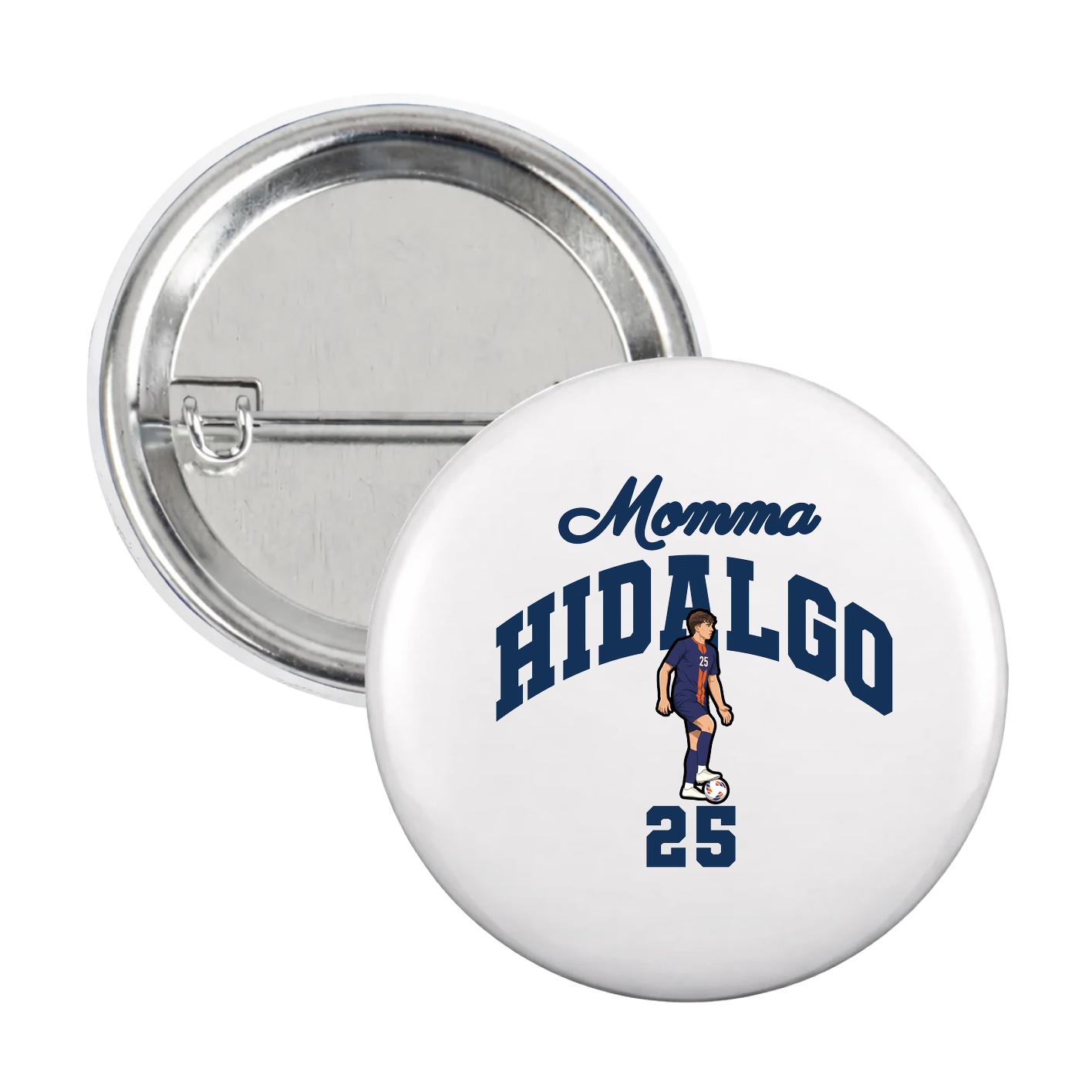 Game Day Button — Mothers Day Arch in White