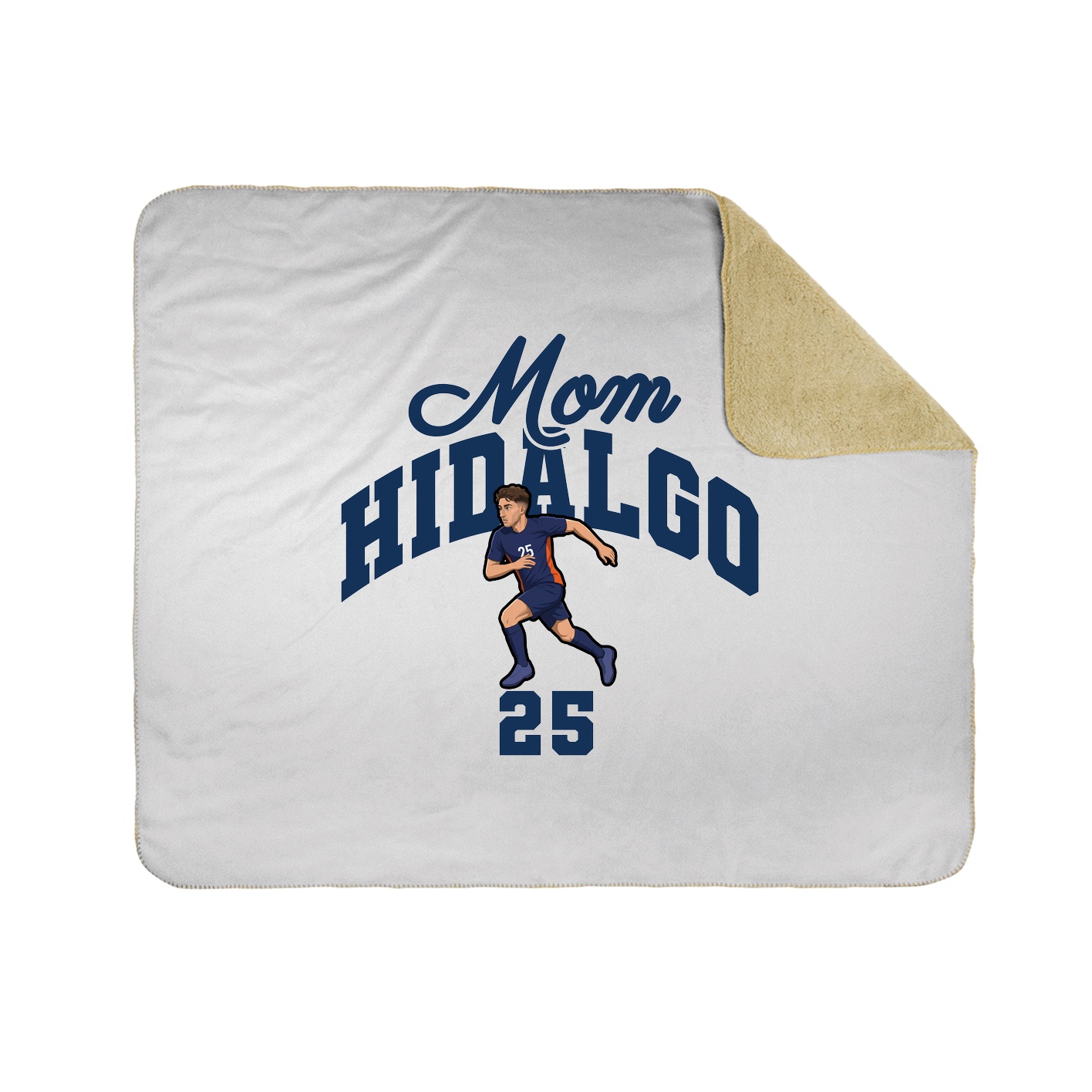 Throw Blanket — Mothers Day Arch in White
