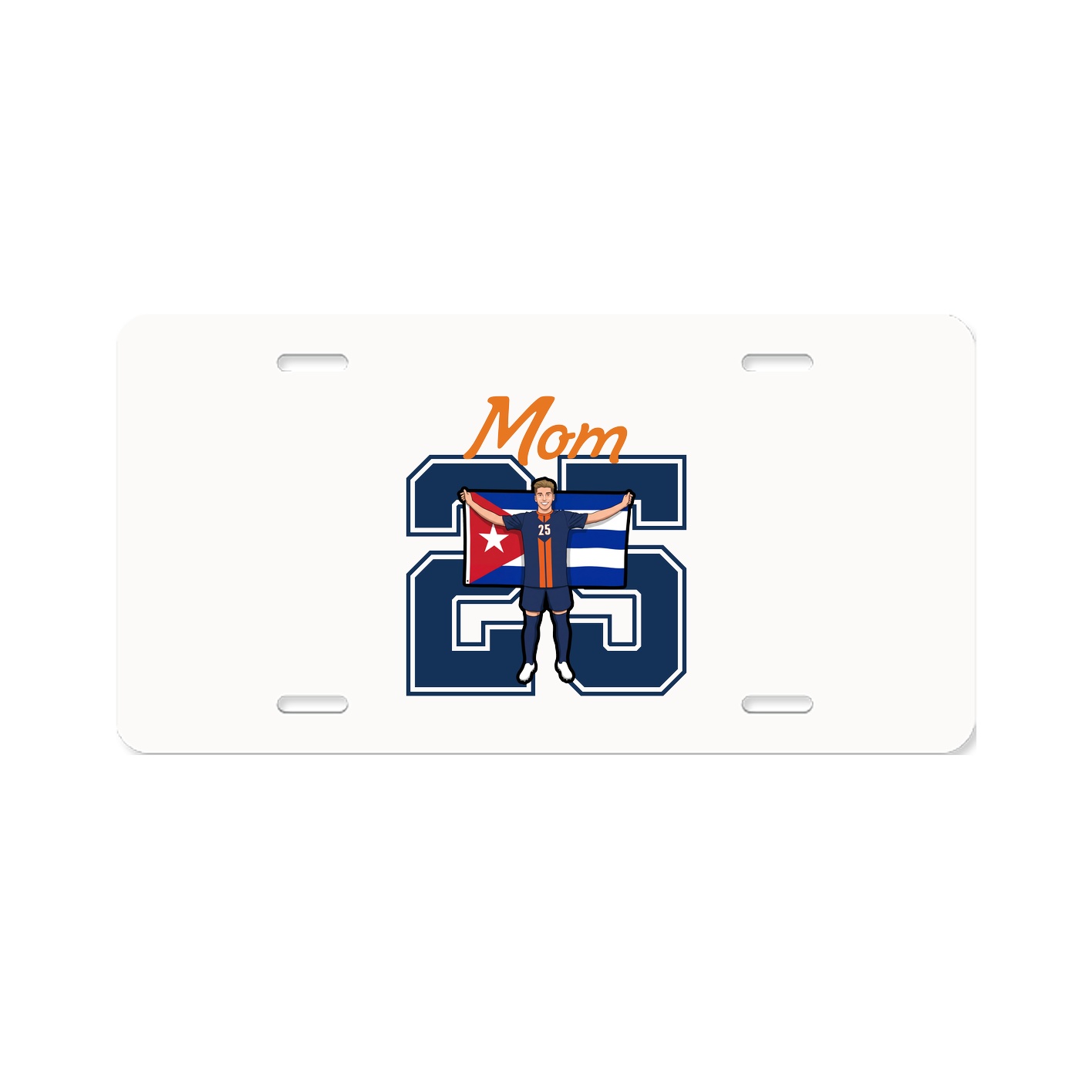 License Plate — Mothers Day Shirsey in Classic
