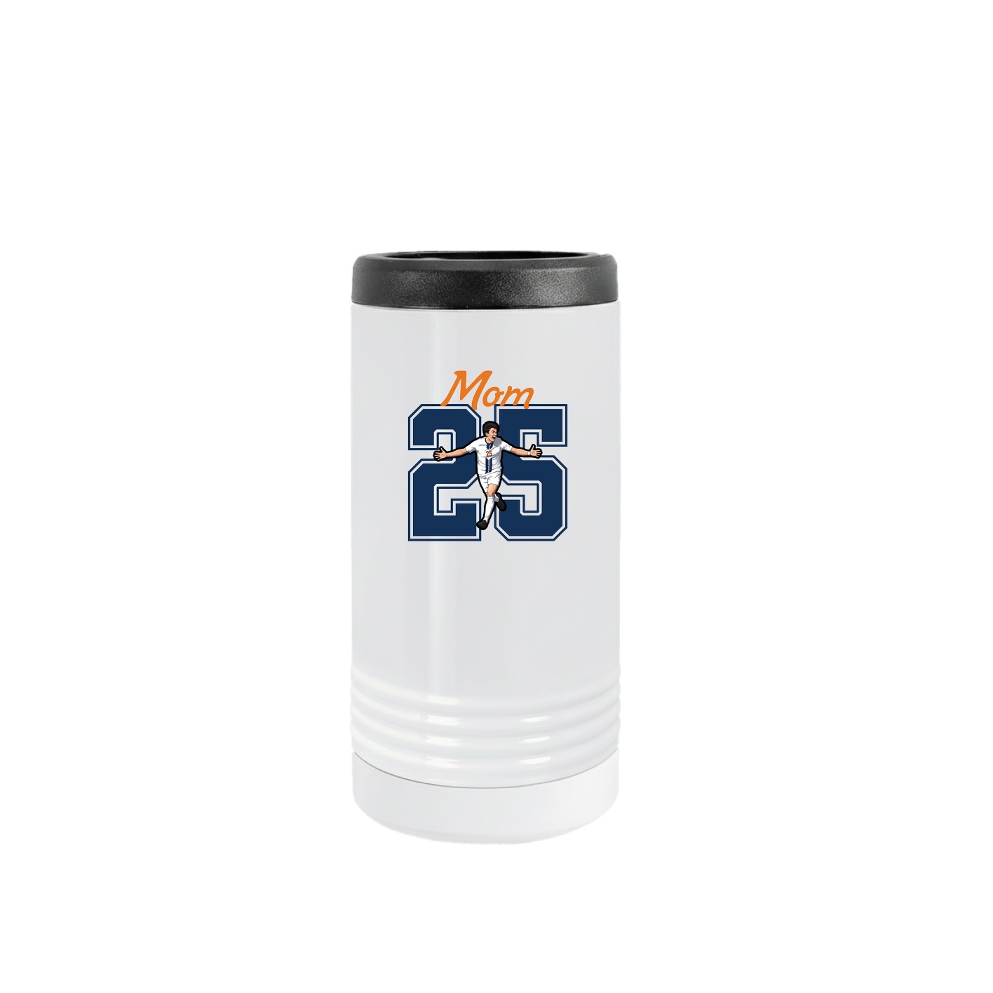 Slim Beverage Holder — Mothers Day Shirsey in White