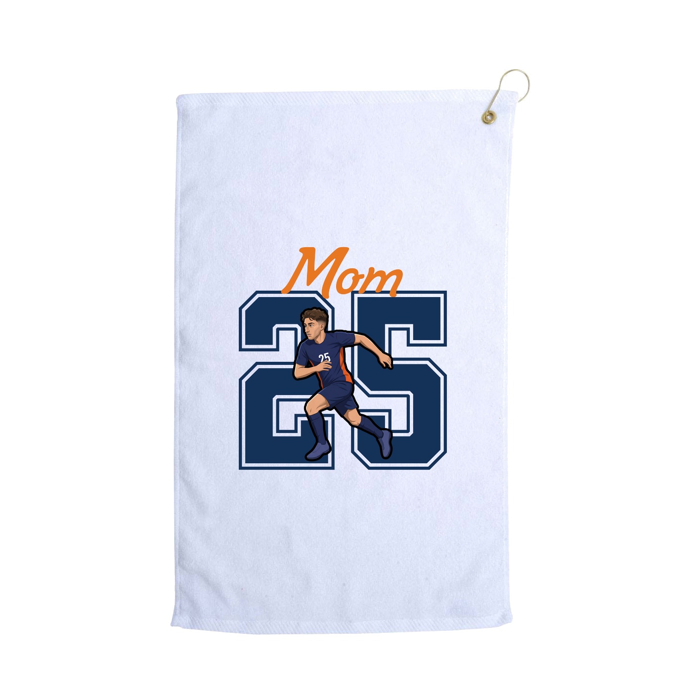 Golf Towel — Mothers Day Shirsey in White