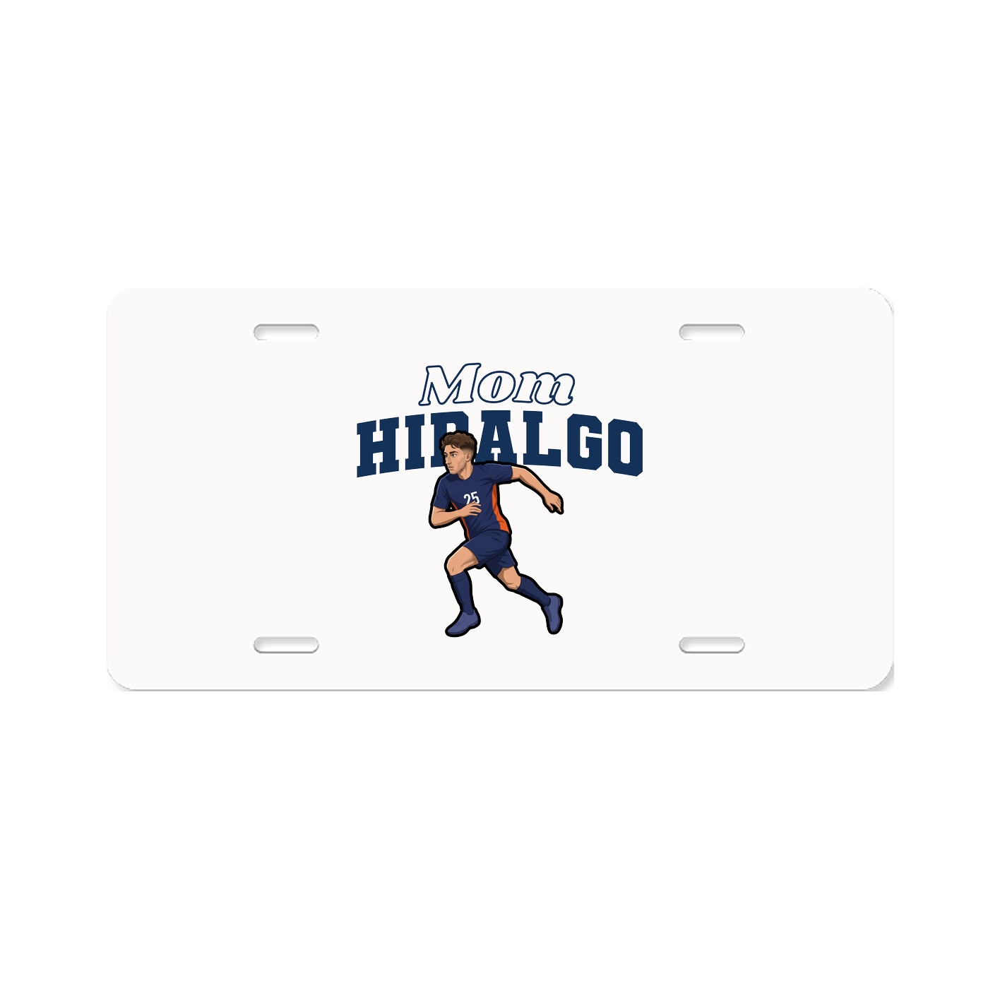 License Plate — Mothers Day Block in Classic