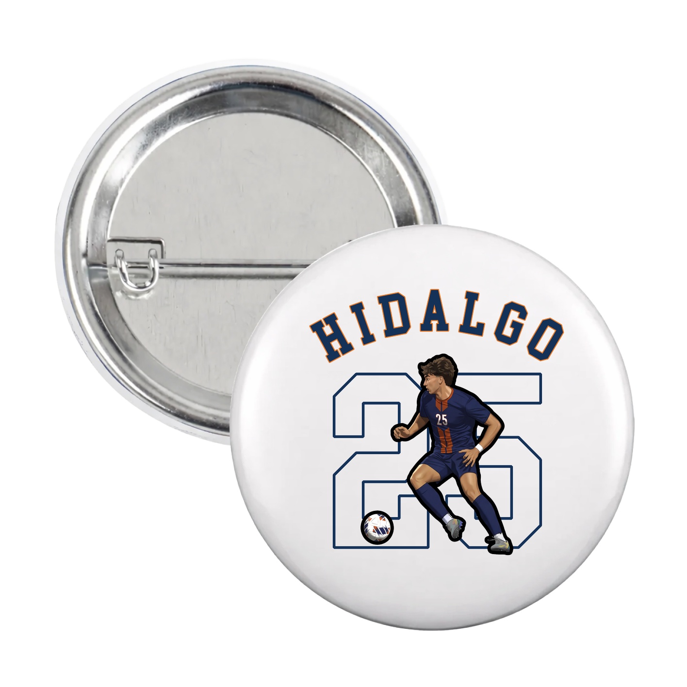Game Day Button — Shirsey Arch in White