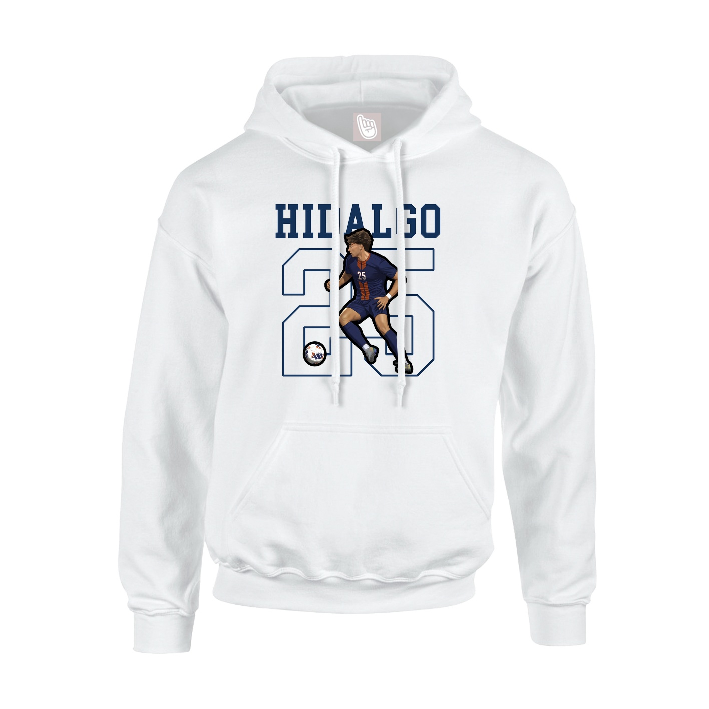 Hoodie — Shirsey in White