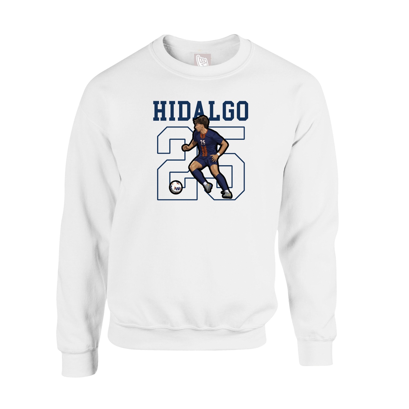 Fleece Crew — Shirsey in White