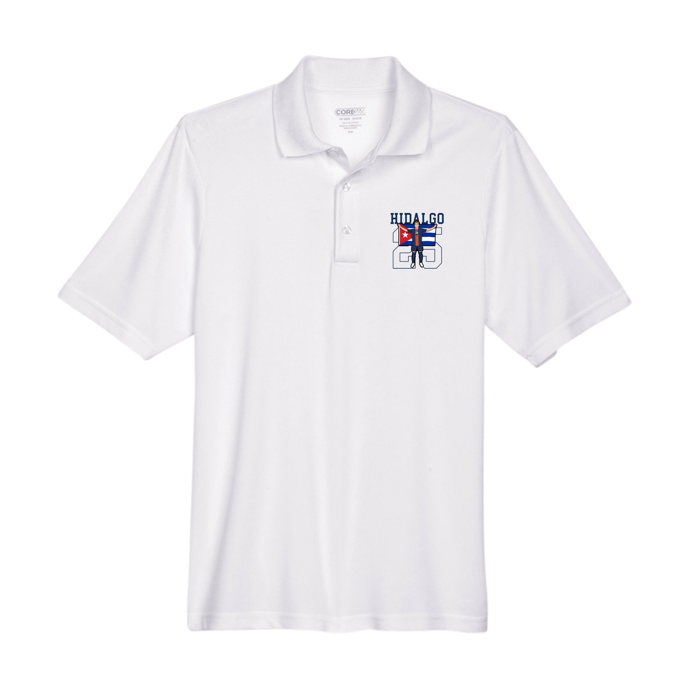 Performance Polo — Shirsey in White