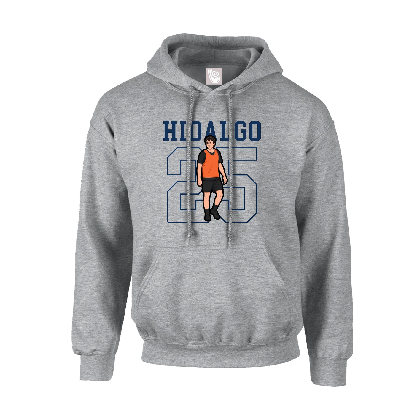 Hoodie — Shirsey in Grey