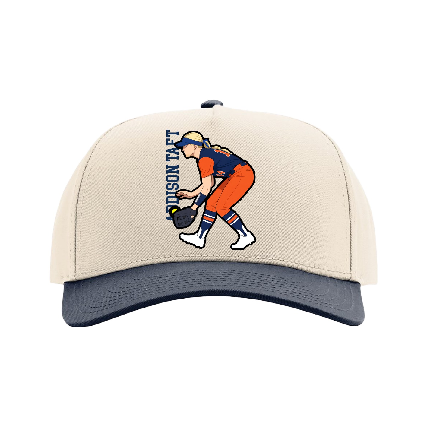 Full Fabric Five-Panel Champ Cap