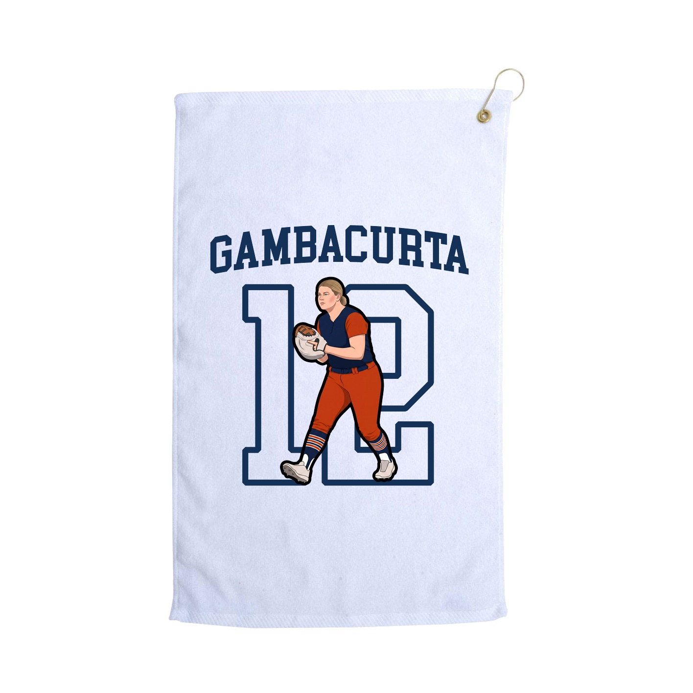 Golf Towel — Shirsey in White