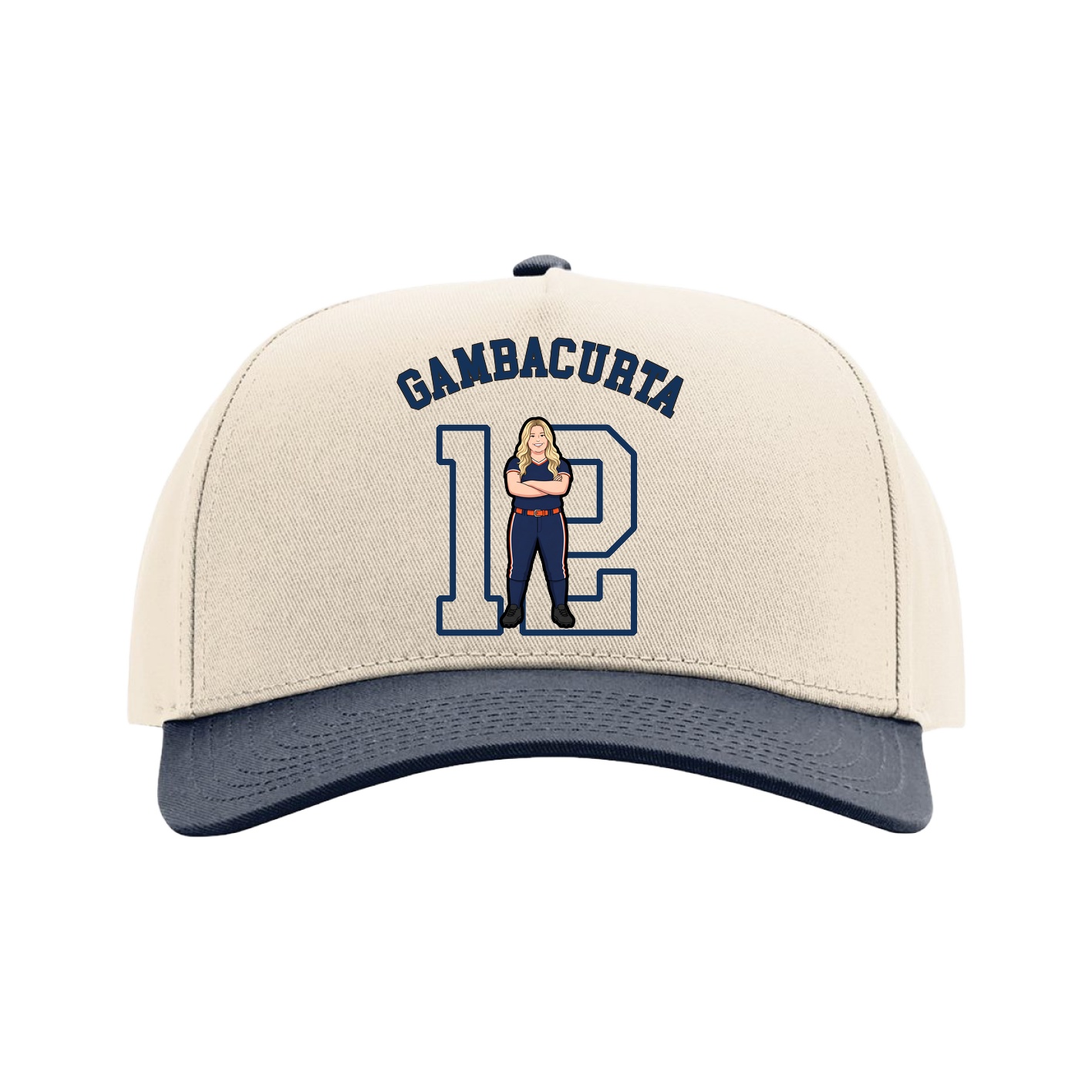Full Fabric Five-Panel Champ Cap