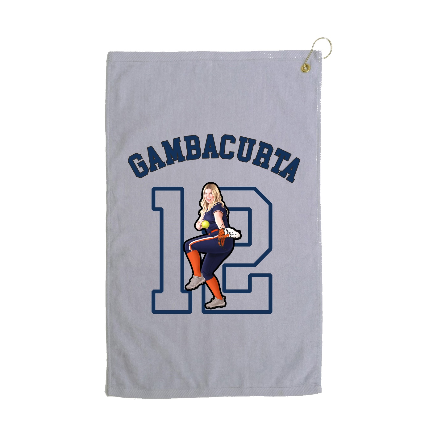 Golf Towel — Shirsey Arch in Grey