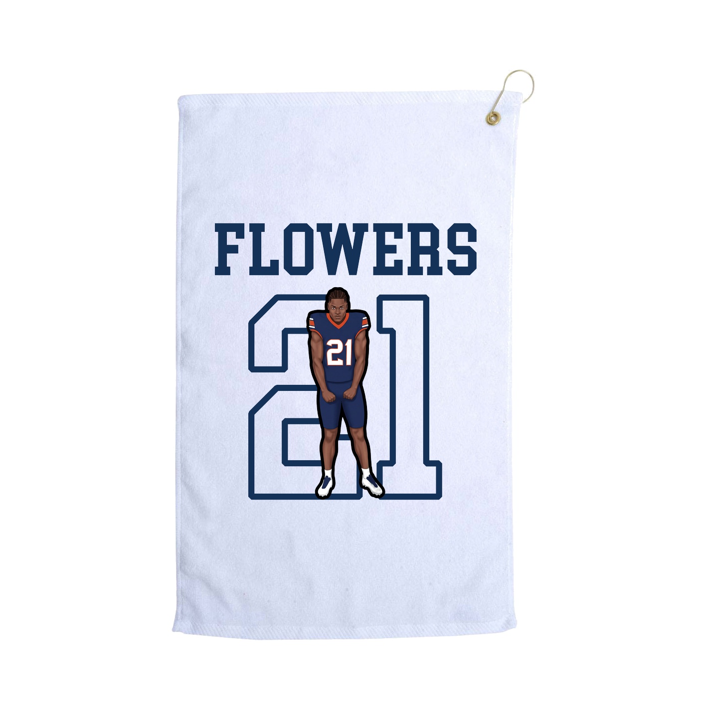 Golf Towel — Shirsey in White