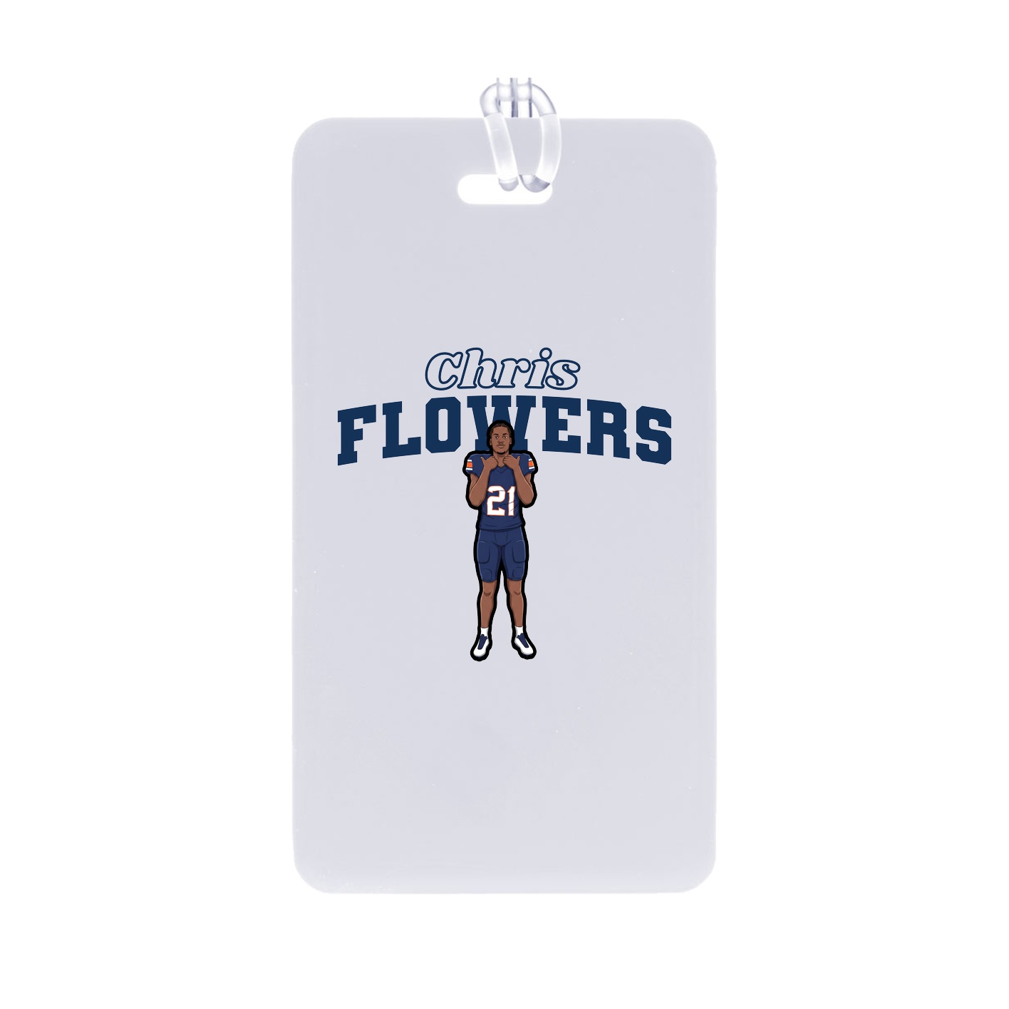 Bag Tag — Name Arch in Classic