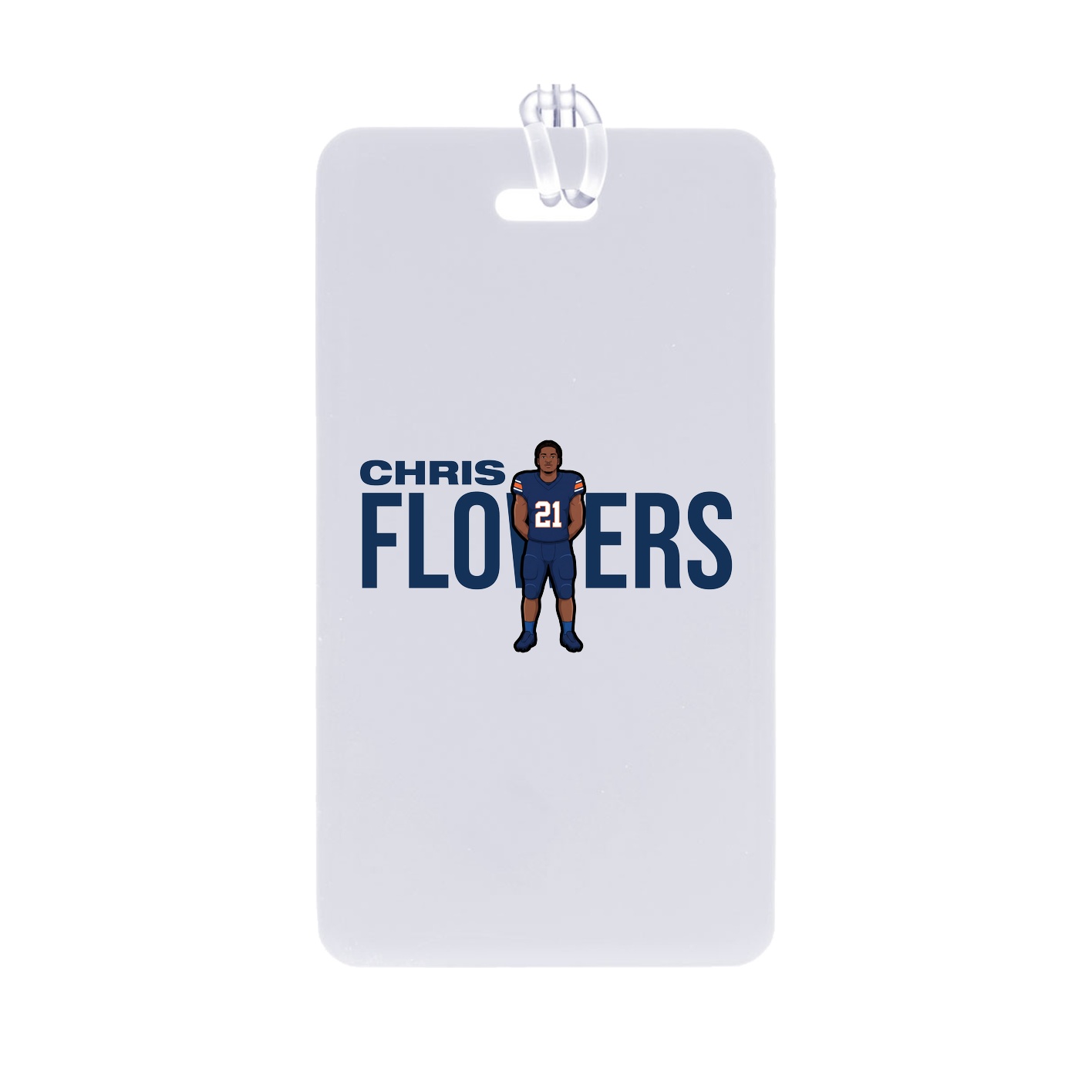 Bag Tag — Player Name in Classic